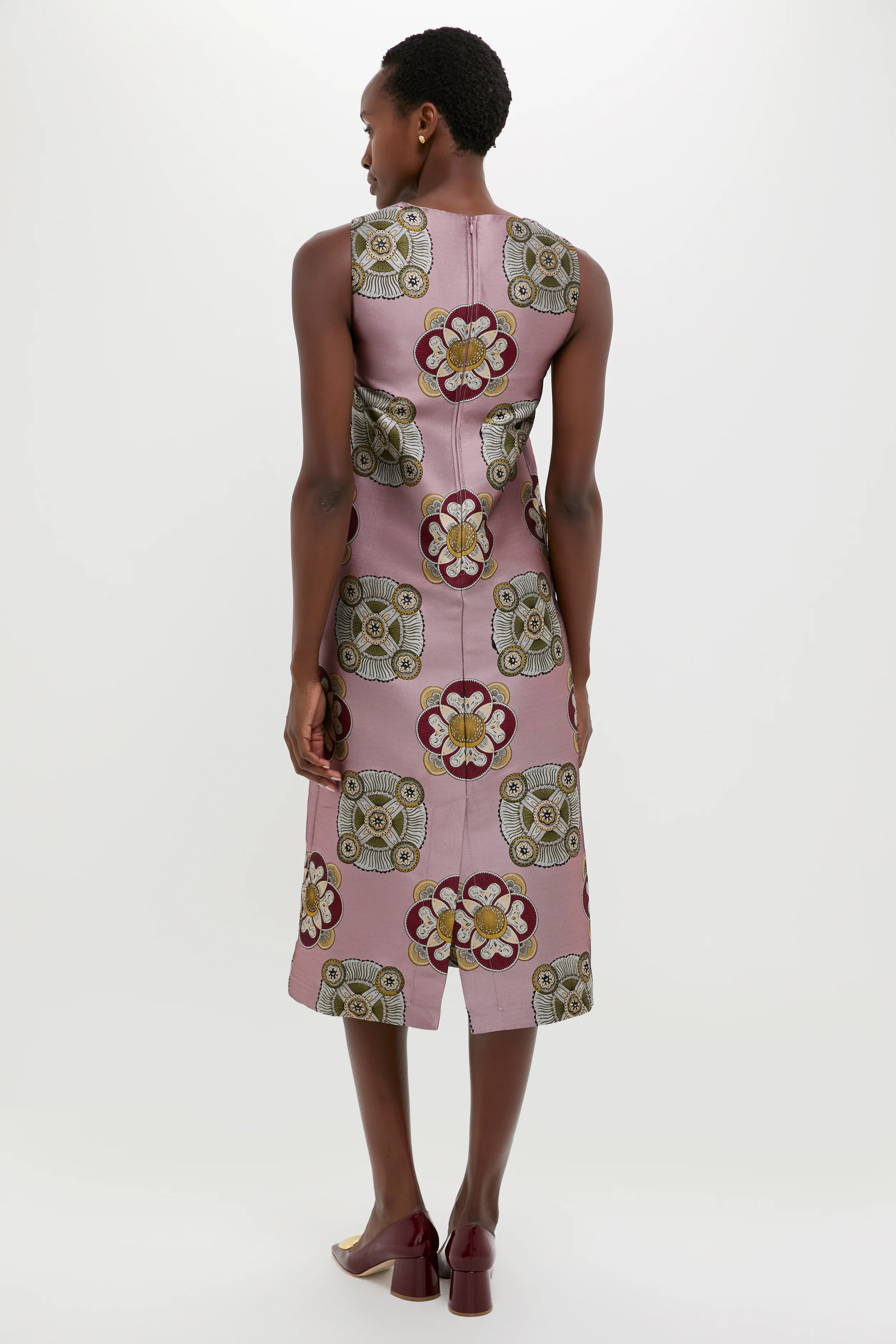 Nucleus Pink Column Dress - Image 4