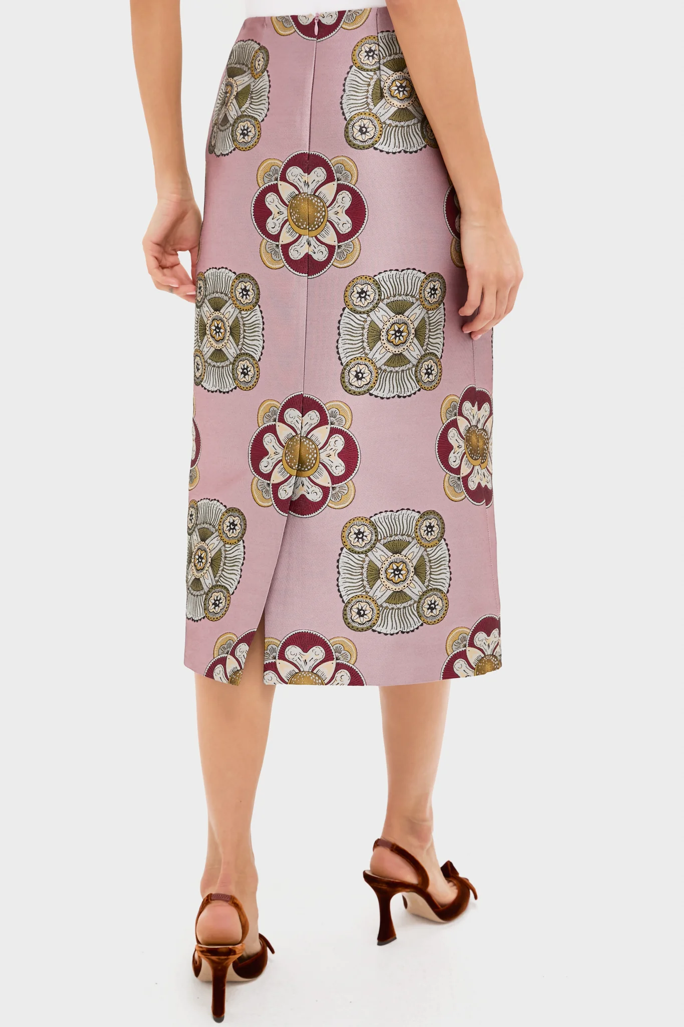 Nucleus Pink Pencil Skirt - Image 5