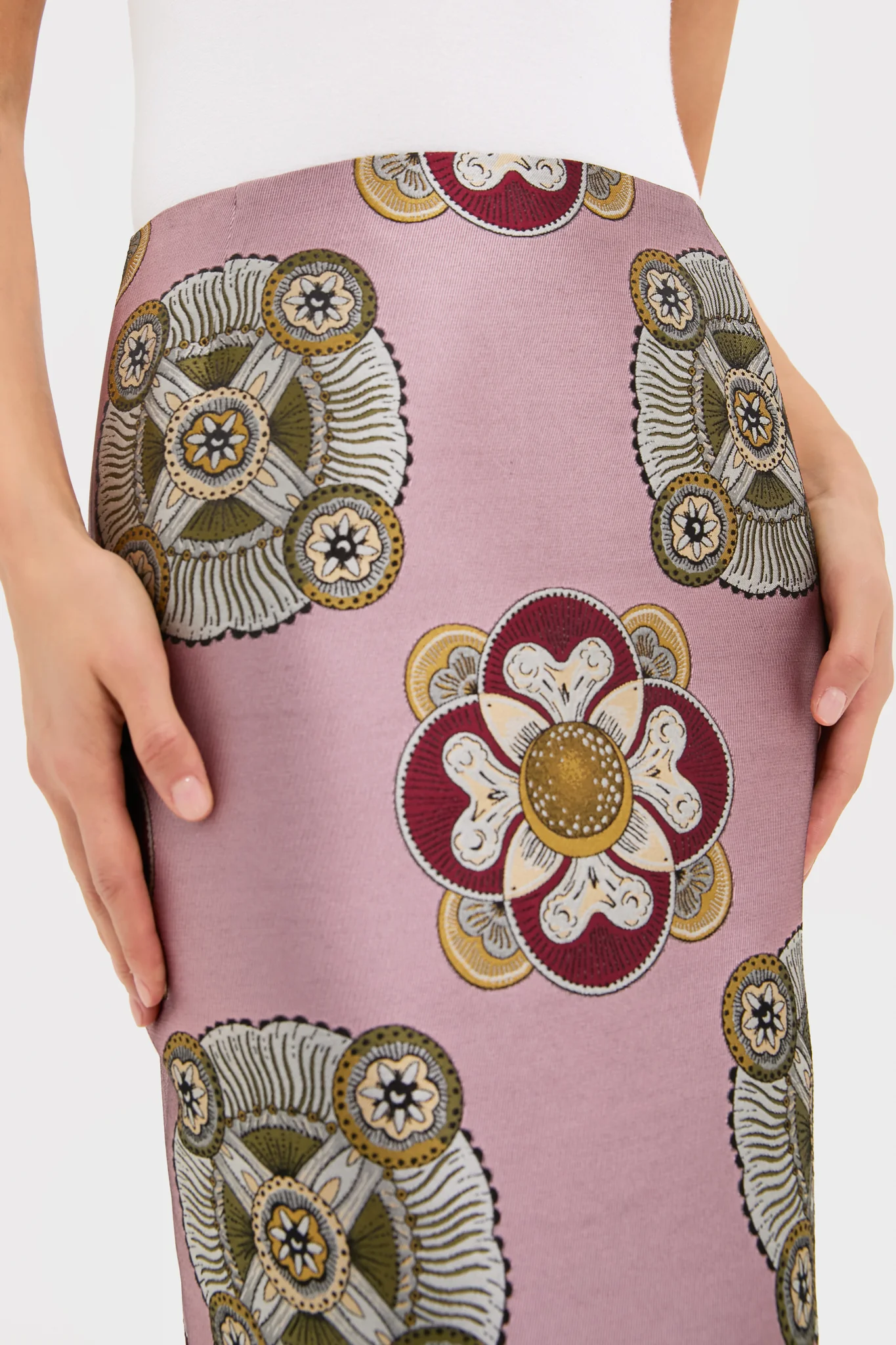 Nucleus Pink Pencil Skirt - Image 6