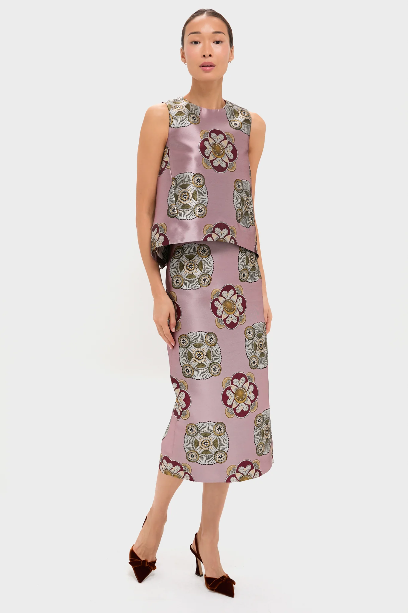 Nucleus Pink Pencil Skirt - Image 7