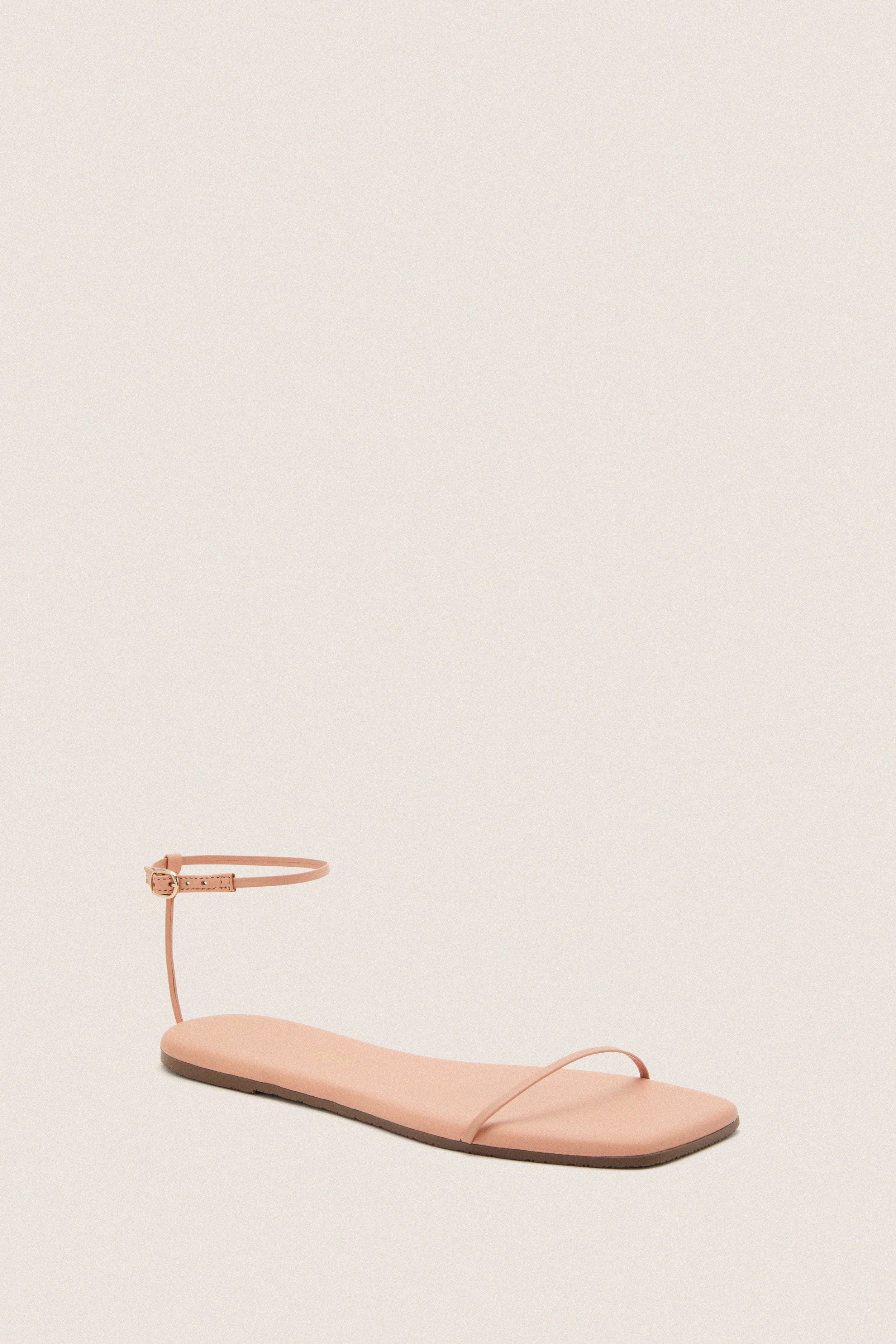 Nude Beach Square Toe Twiggy Sandals