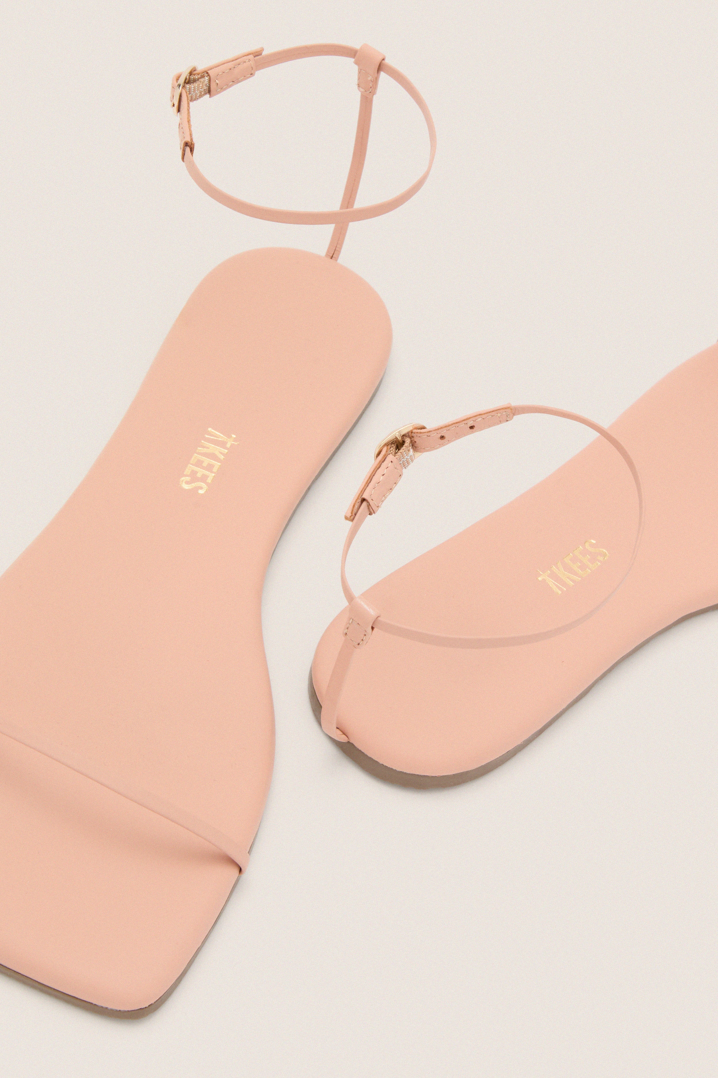 Nude Beach Square Toe Twiggy Sandals - Image 5