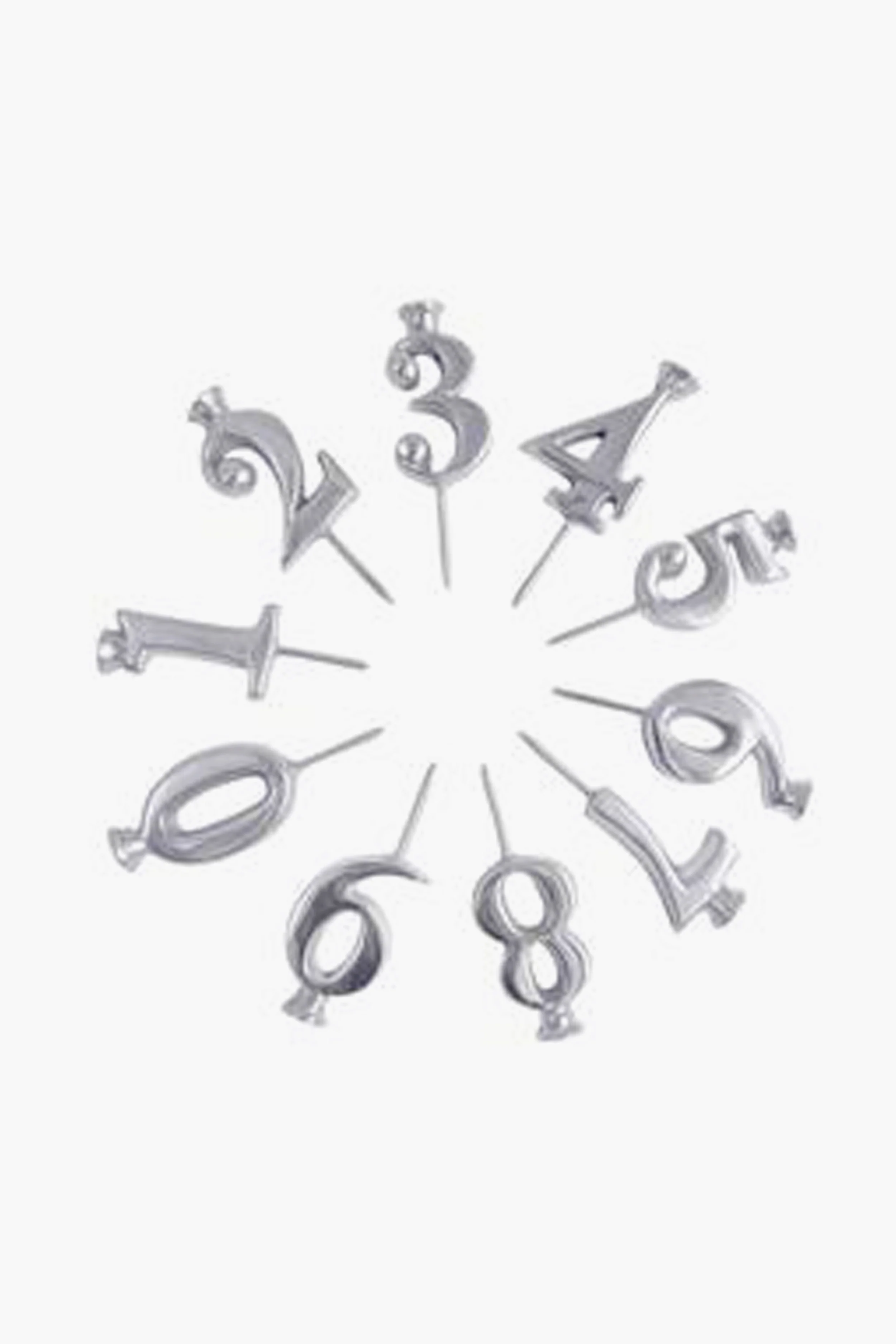 Number Candle Holder Set - Image 2