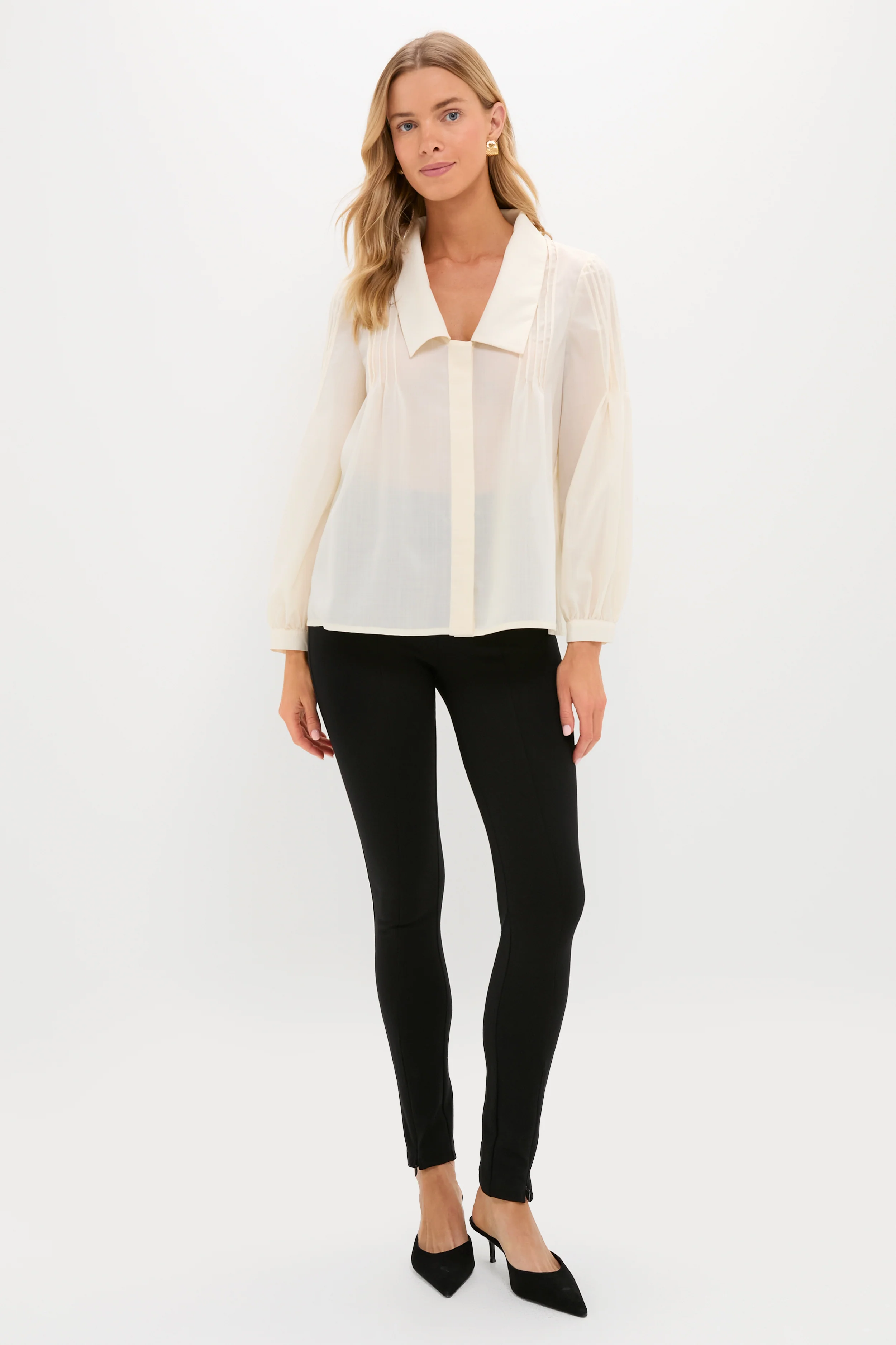 Sheer Bow Bessie Blouse - Image 7