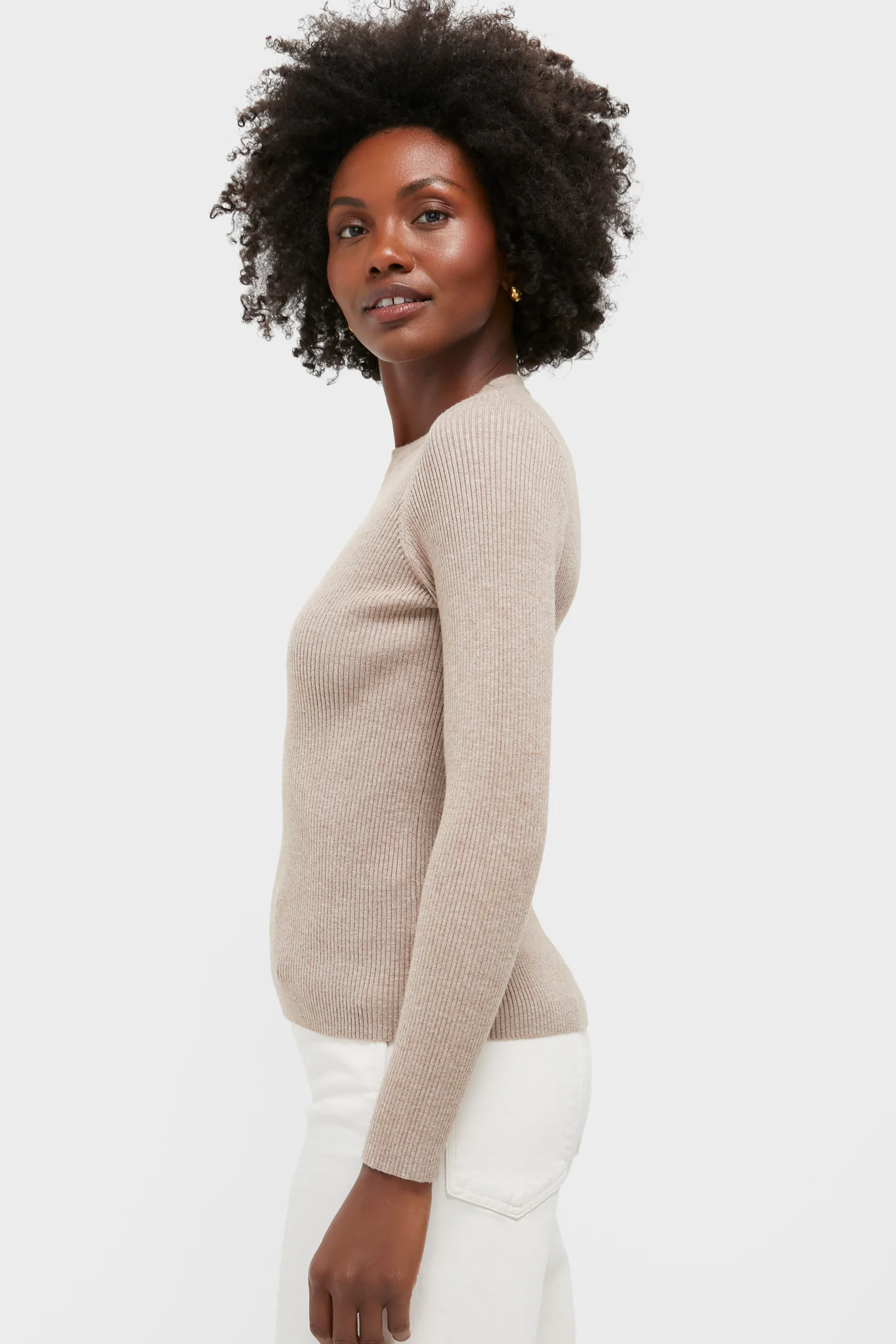 Oat Alden Ribbed Crewneck - Image 3
