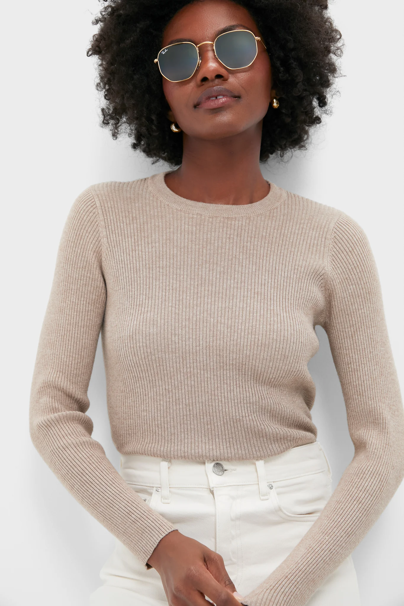 Oat Alden Ribbed Crewneck - Image 5