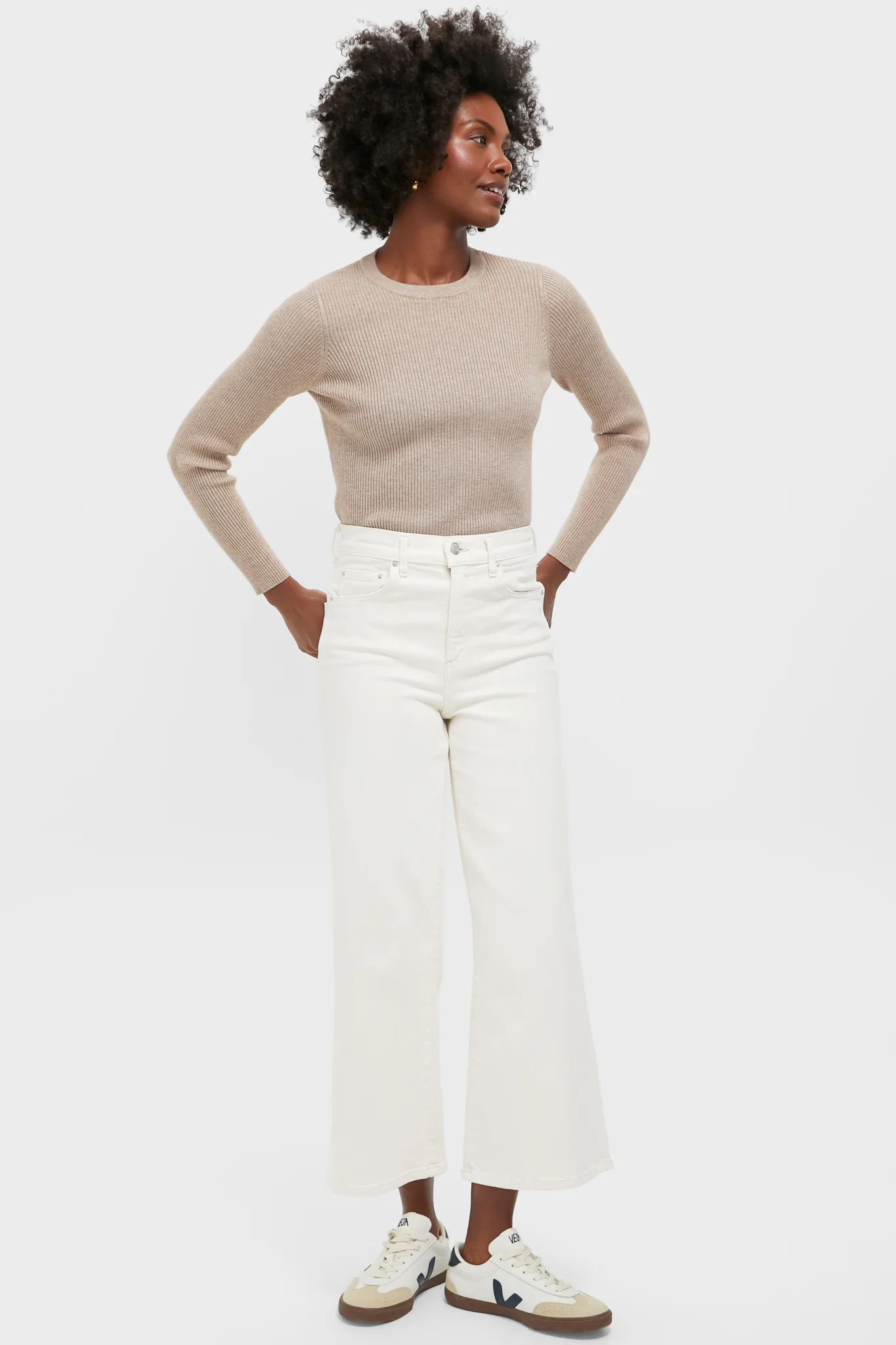 Oat Alden Ribbed Crewneck - Image 6