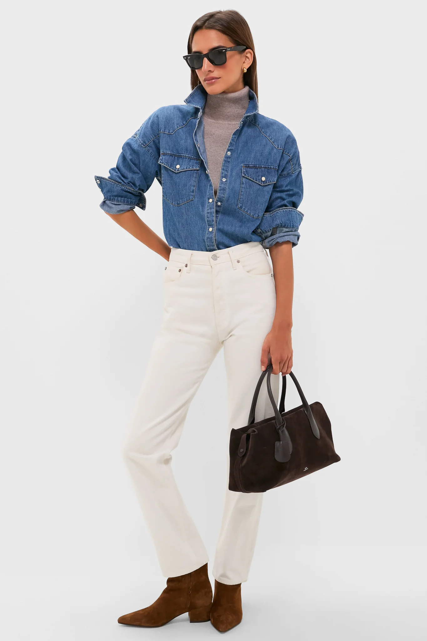 Oat Arlo Ribbed Turtleneck - Image 2