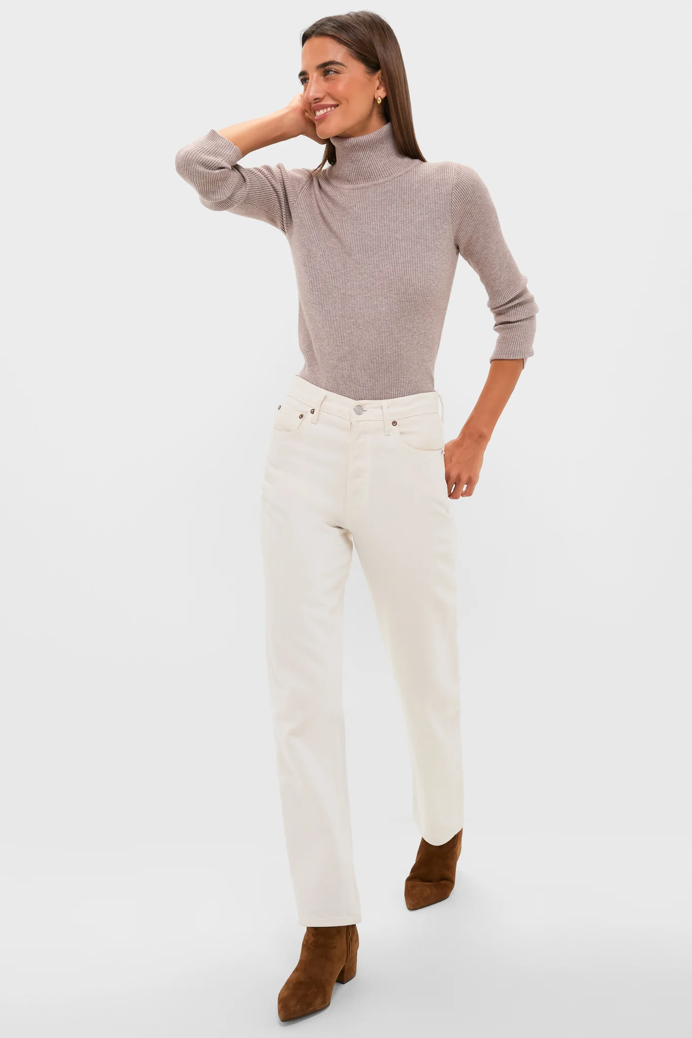 Oat Arlo Ribbed Turtleneck - Image 6
