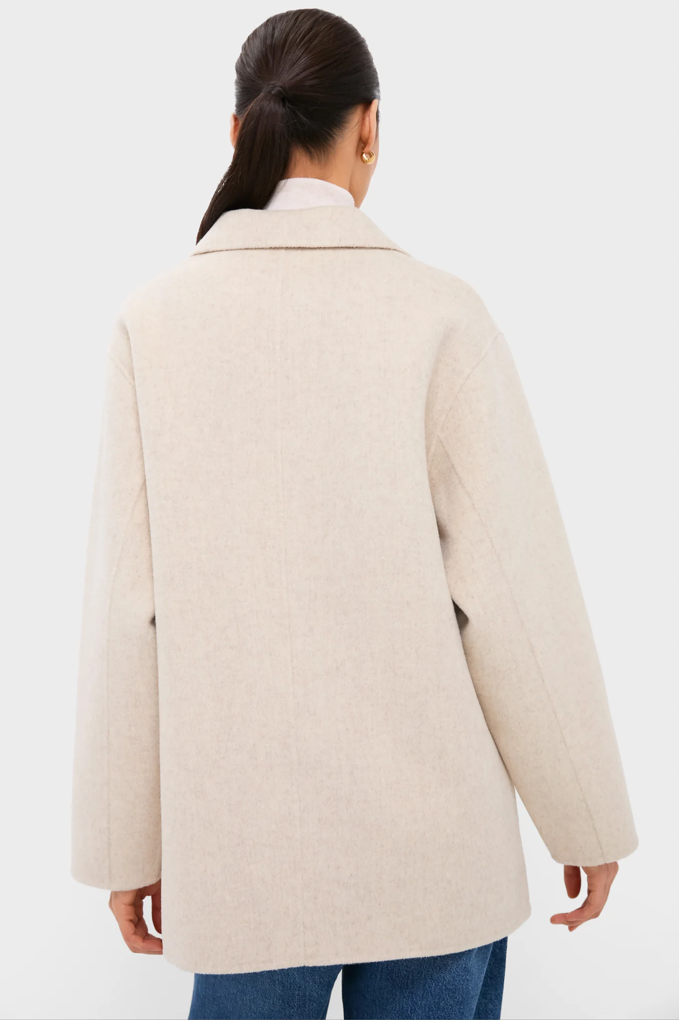 Oat Levi Wool Coat - Image 4
