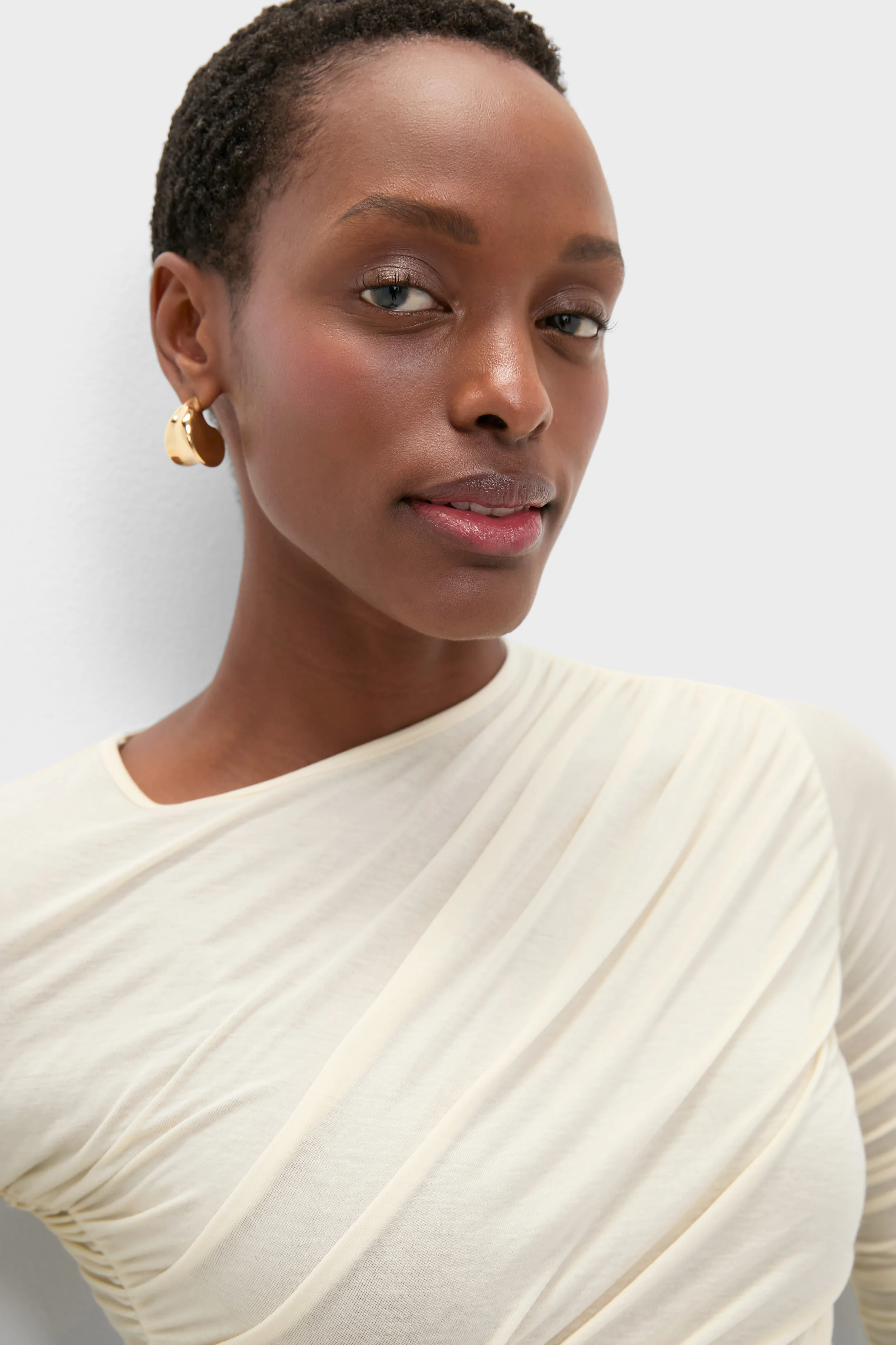 Oat Milk Tania Twist Tee - Image 5
