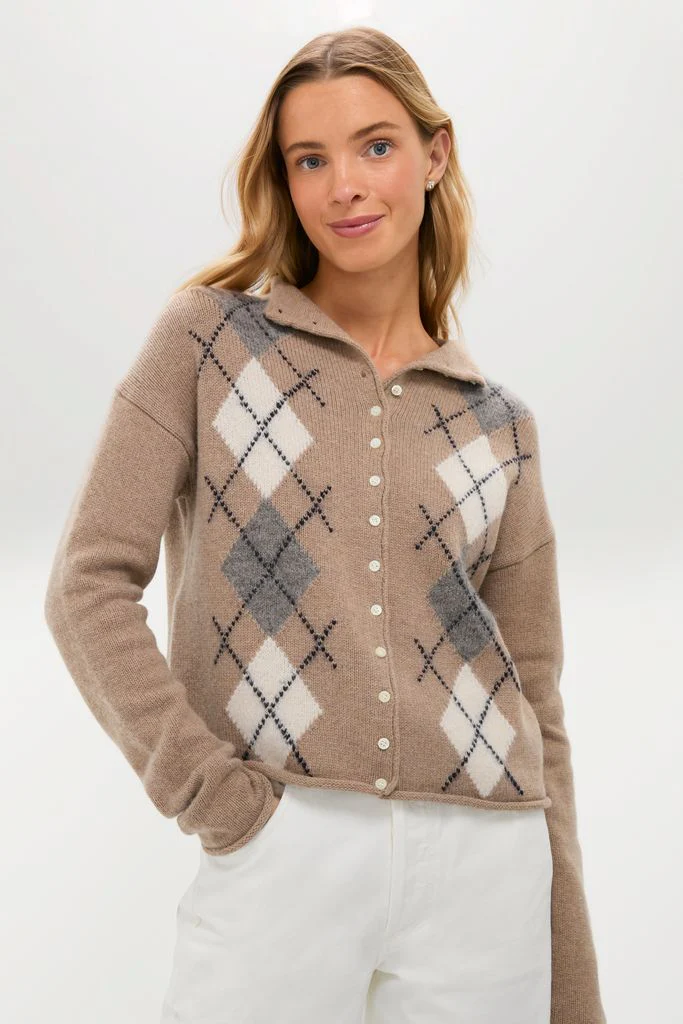 Oatmeal Taylor Cardigan - Image 7