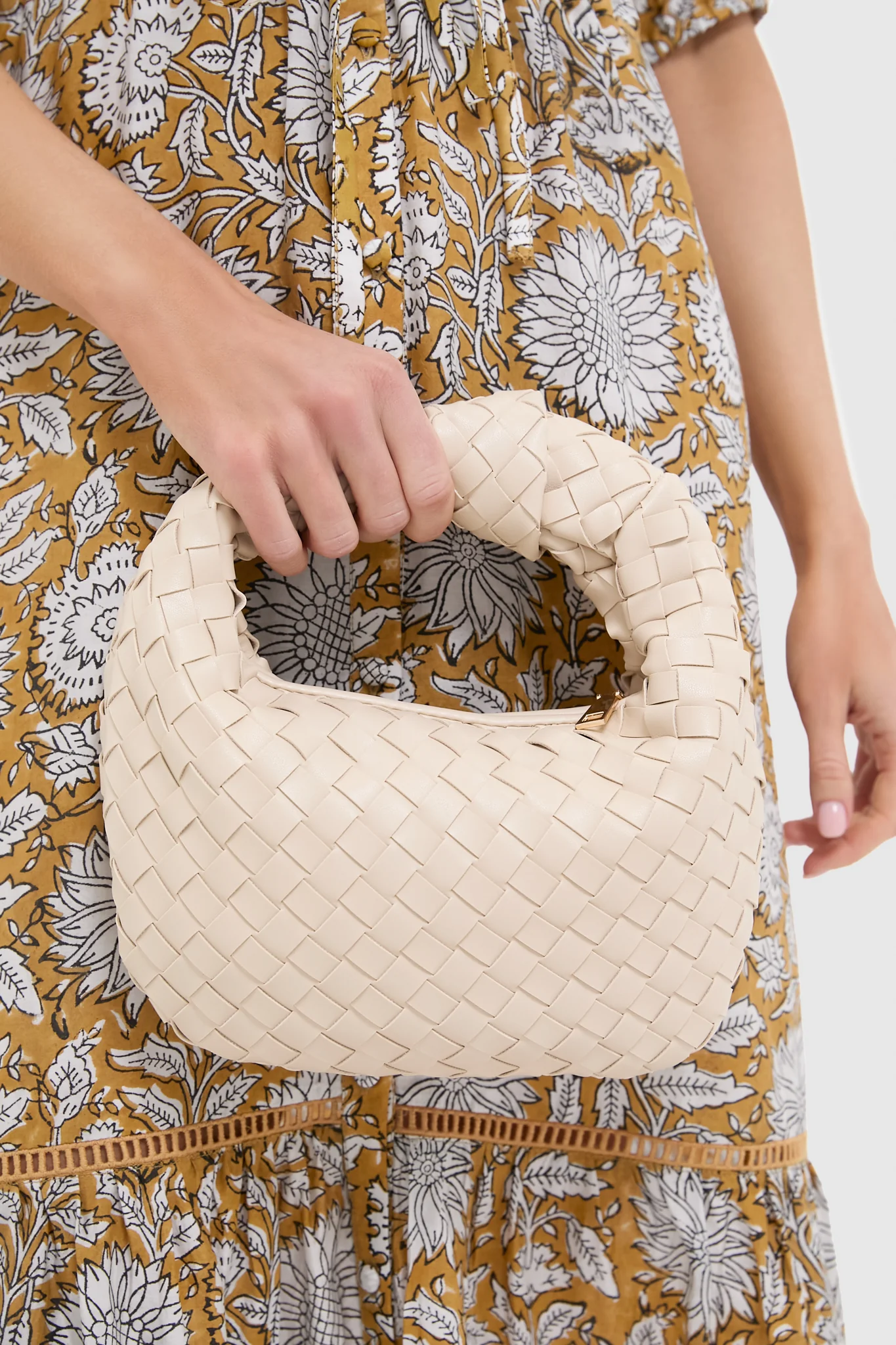 Oatmilk Woven Tracy Bag - Image 2