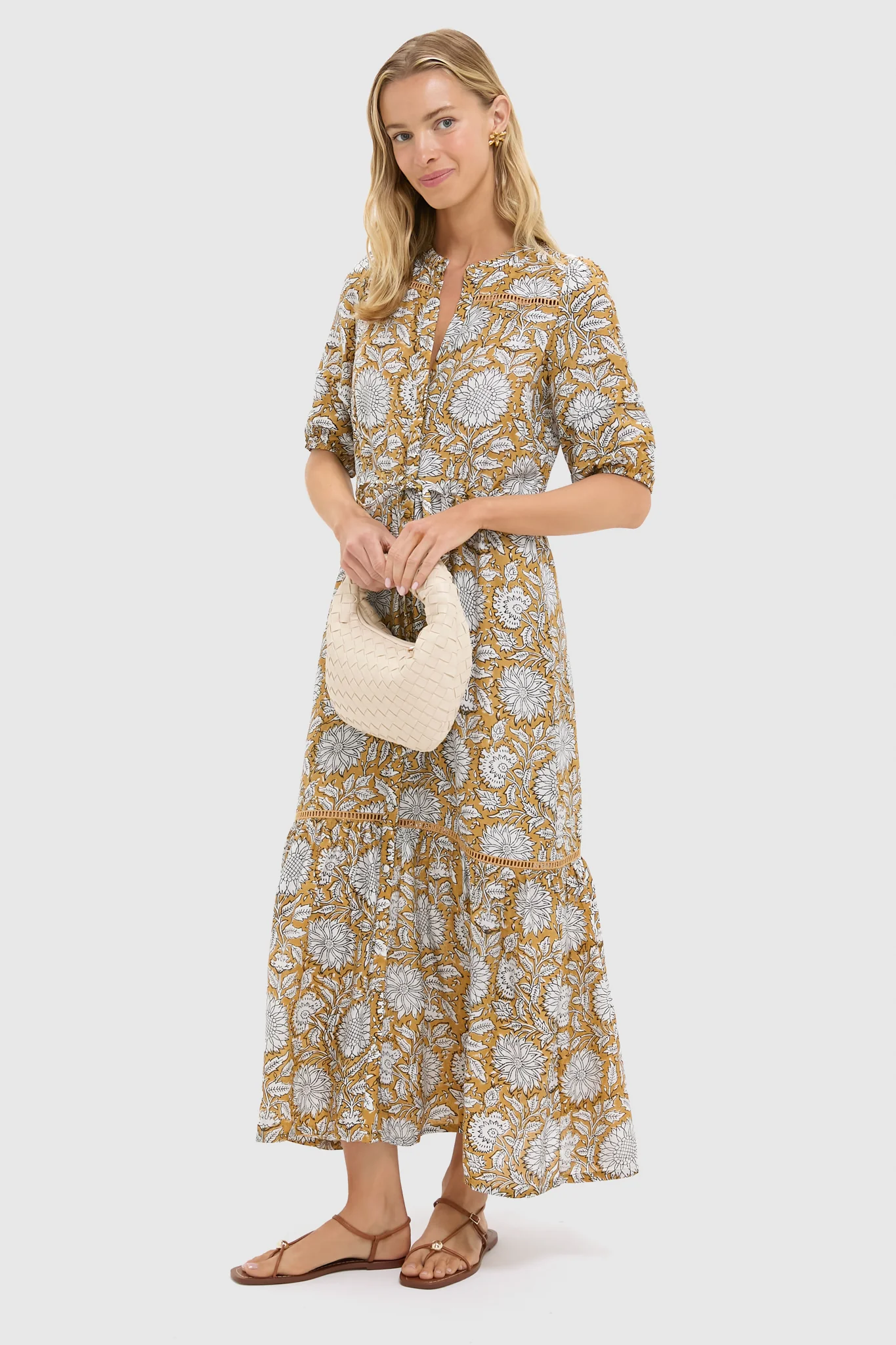 Oatmilk Woven Tracy Bag - Image 3