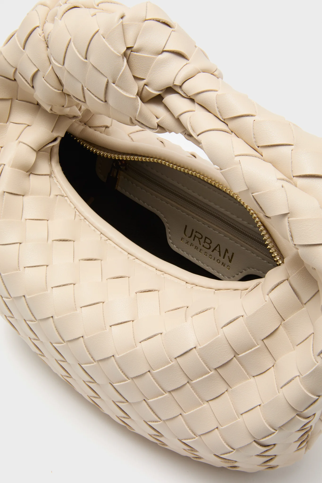 Oatmilk Woven Tracy Bag - Image 5