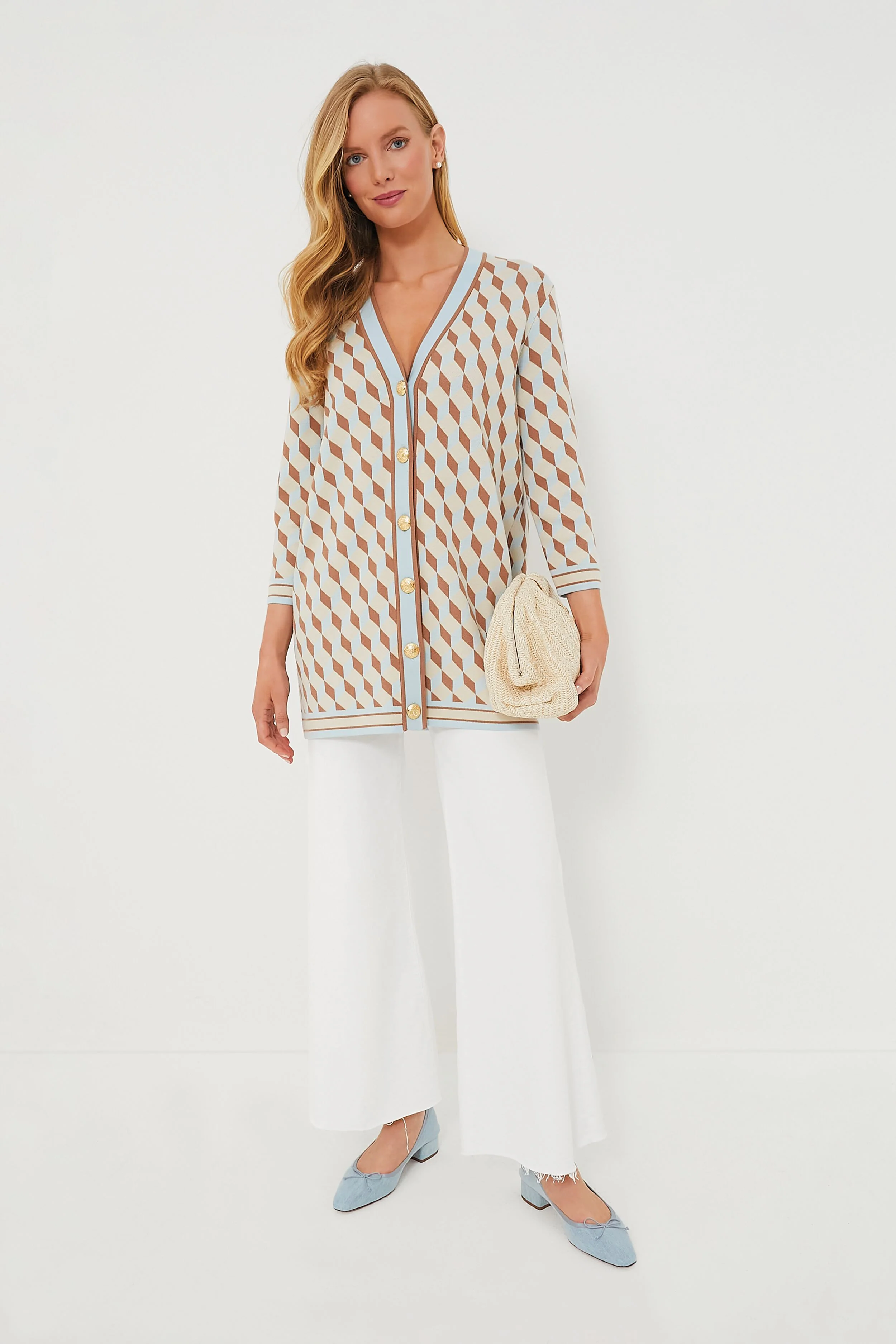Ocean Spray Knit Geo Liv Cardigan - Image 2
