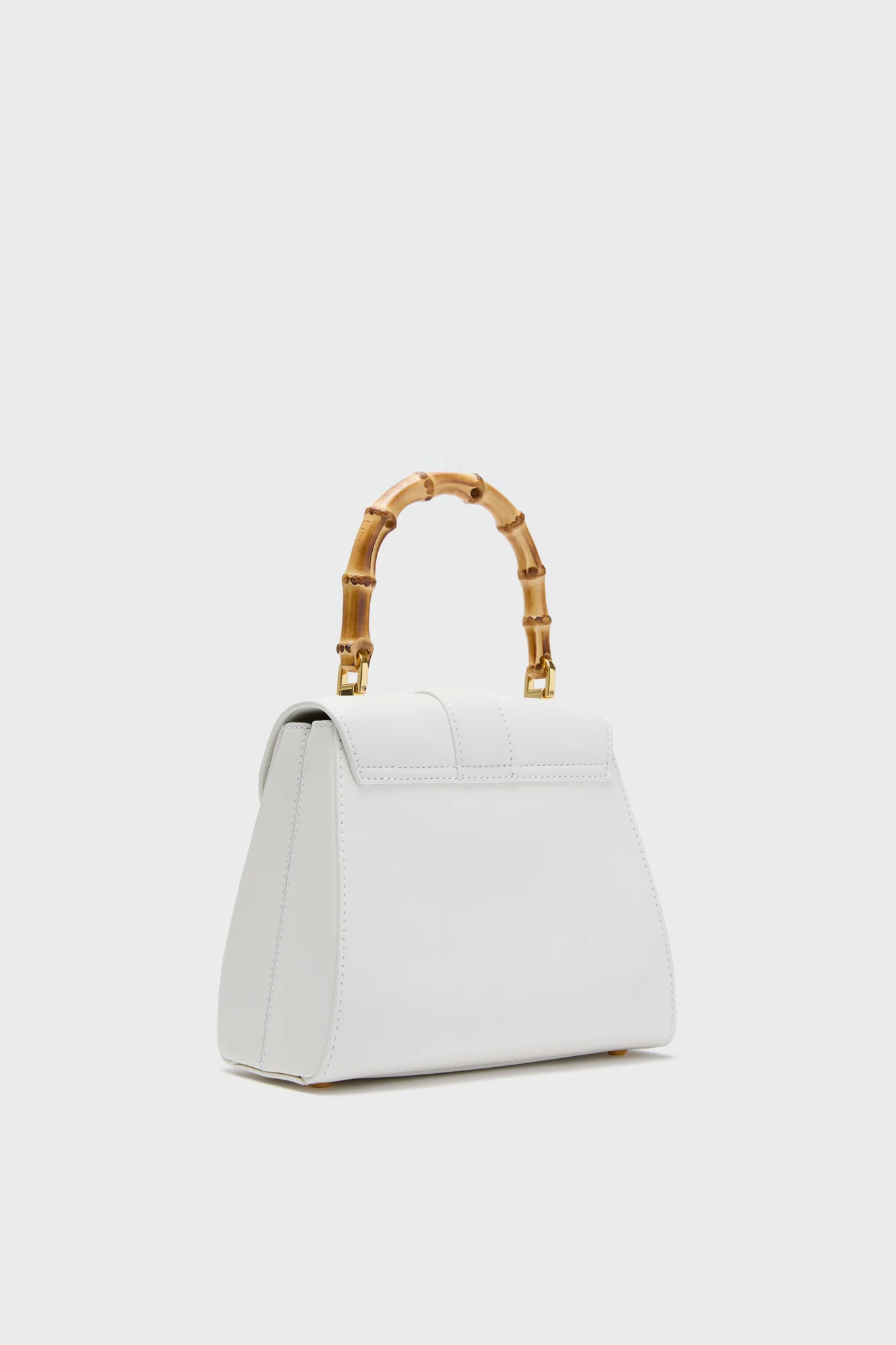 Off White Bamboo Avenue Bag - Image 4