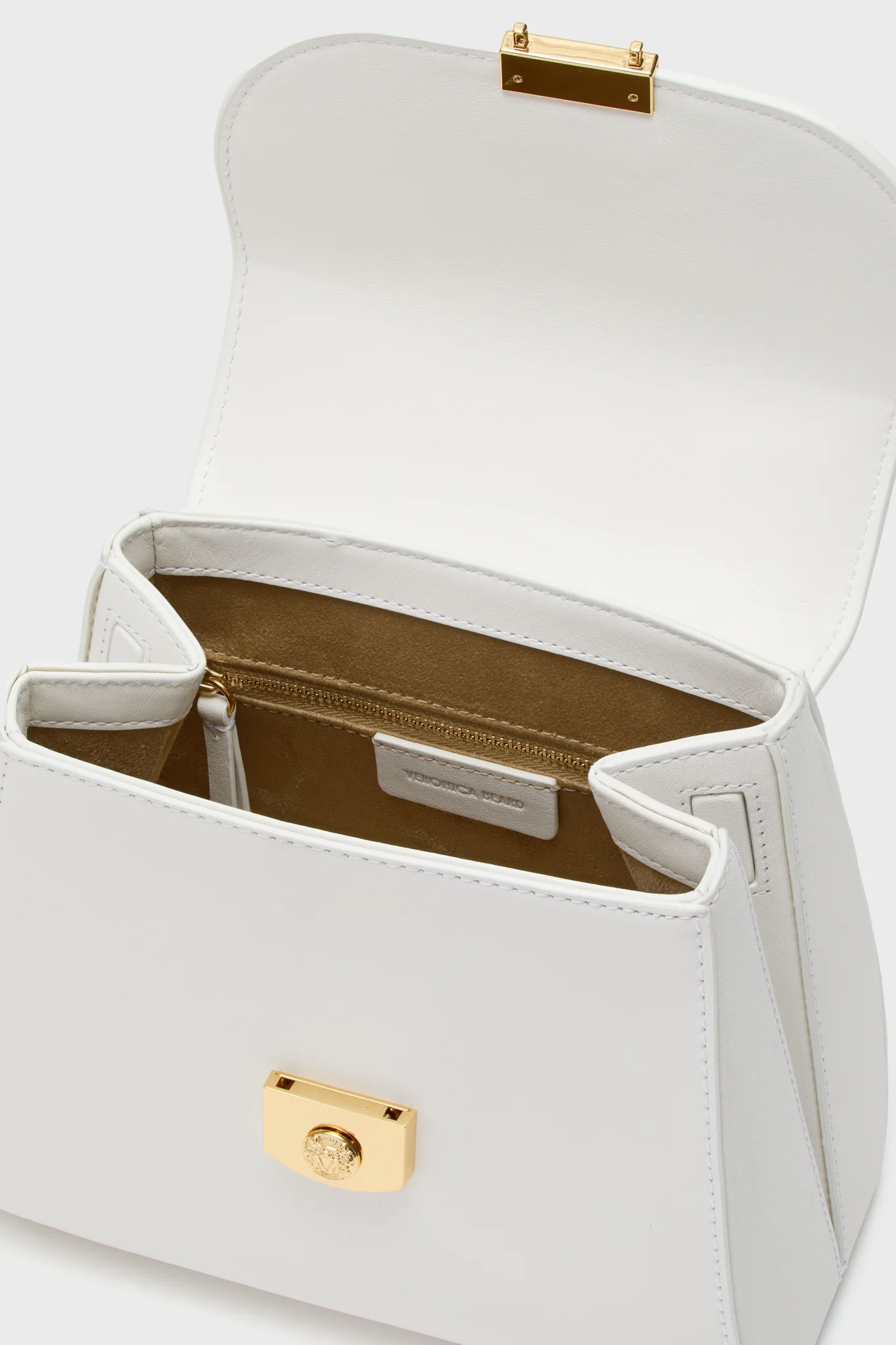 Off White Bamboo Avenue Bag - Image 5