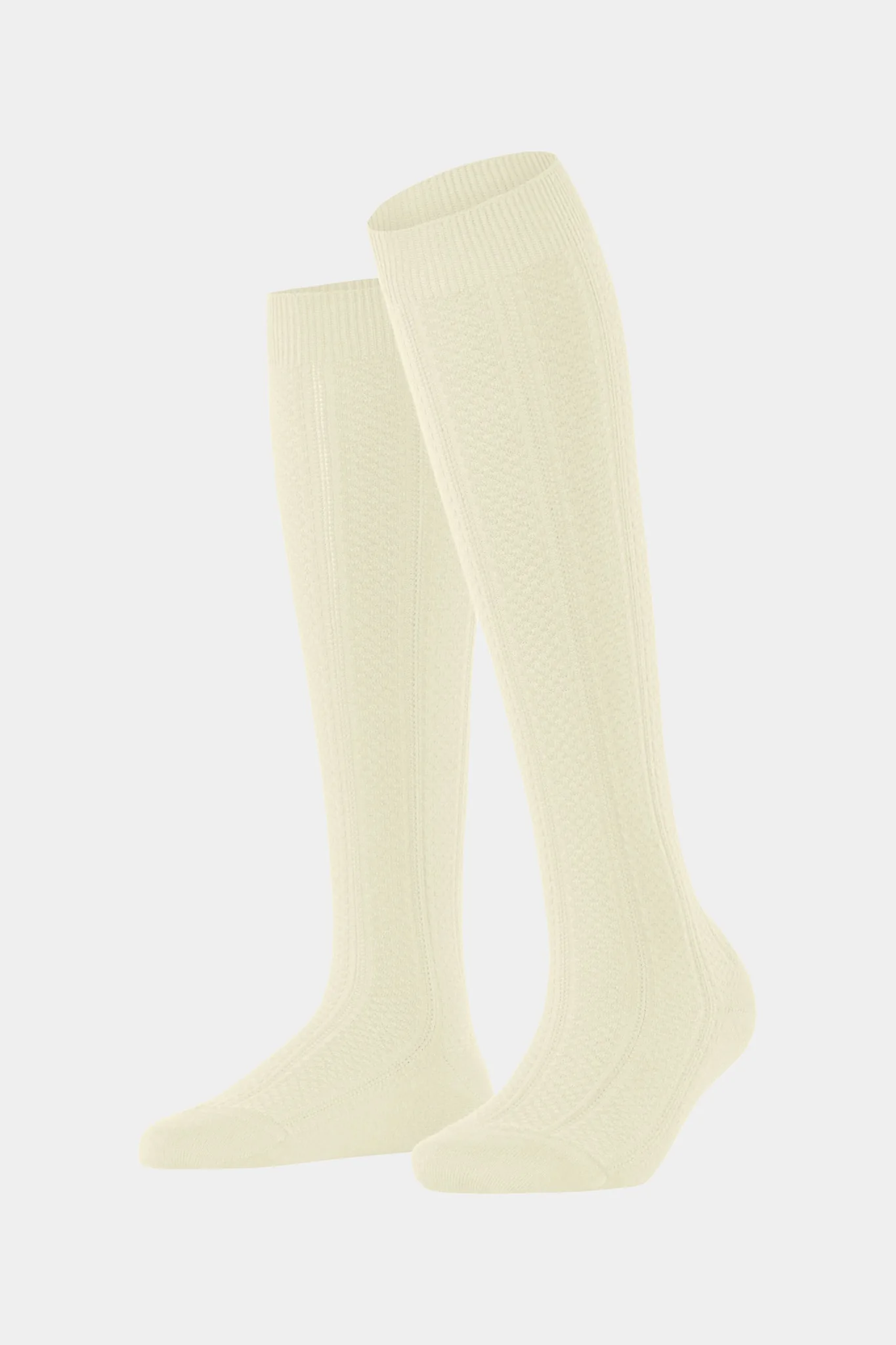 Off-White Needlepoint Knee High - Image 4