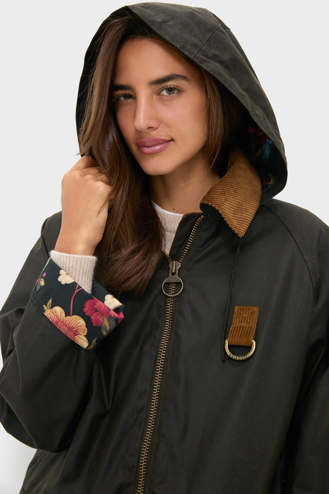 Olive Barbour x Tuckernuck Elodie Wax Jacket - Image 2