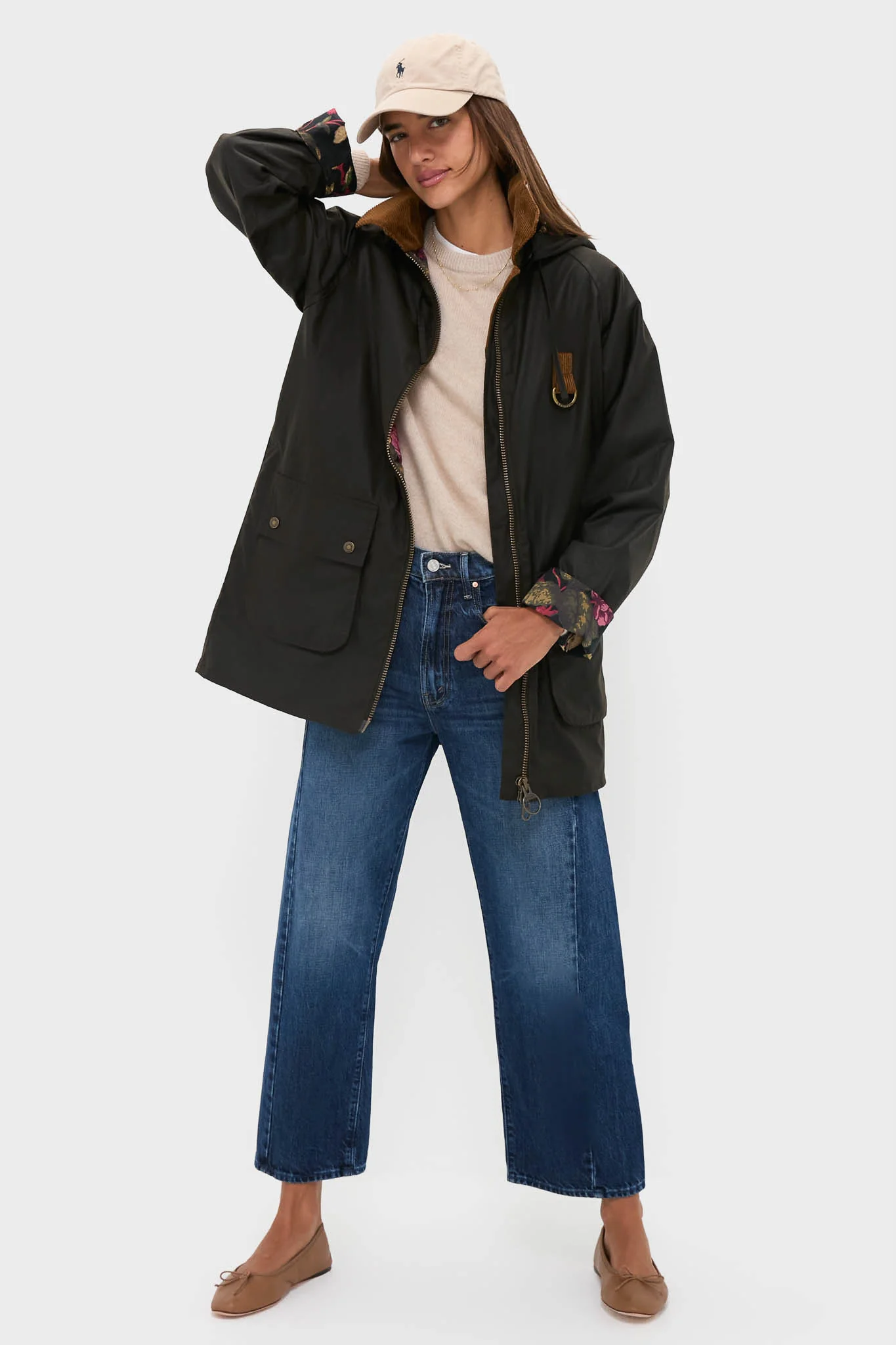 Olive Barbour x Tuckernuck Elodie Wax Jacket - Image 6