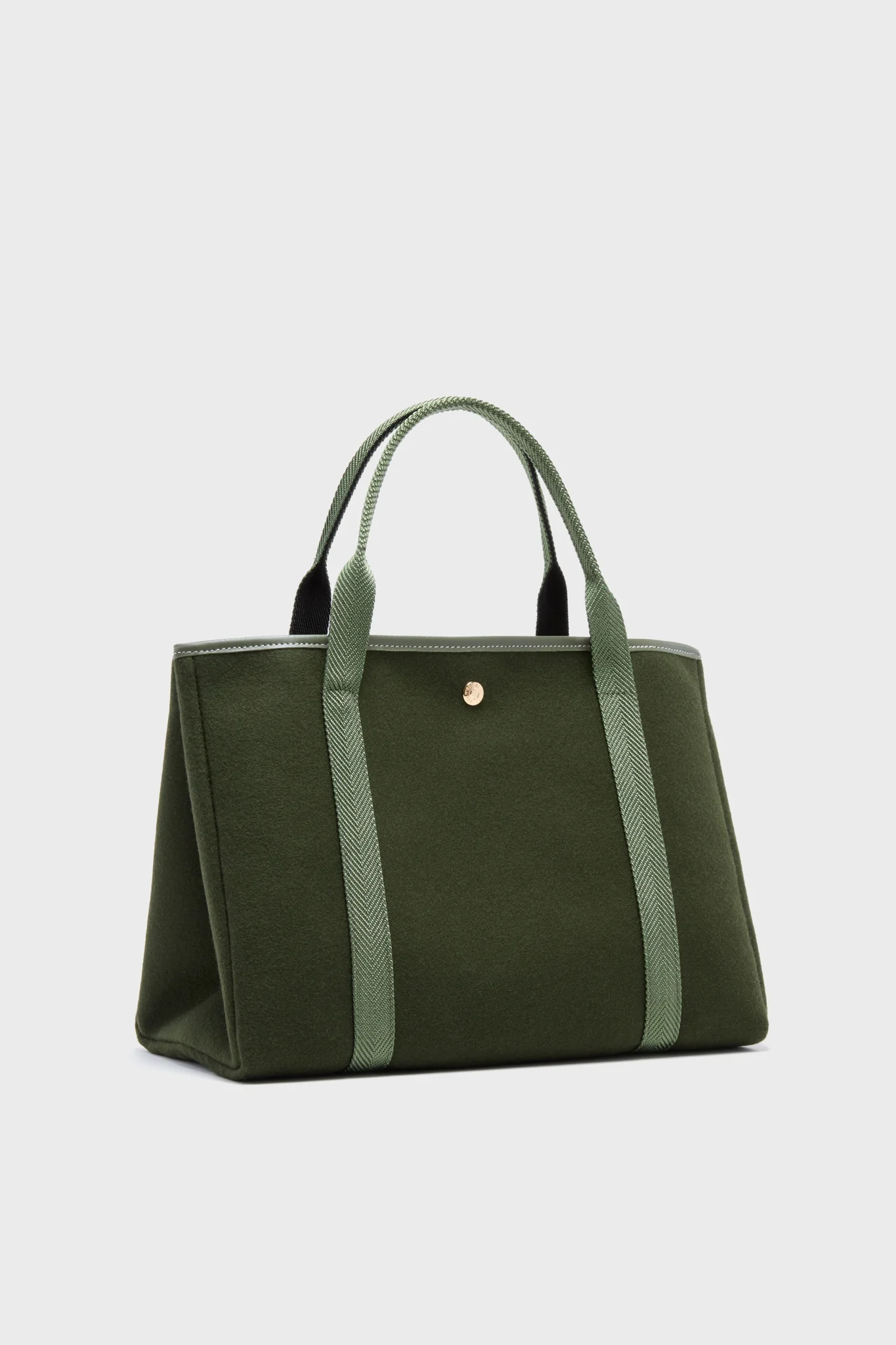 Olive Flannel Traversee M Tote - Image 4
