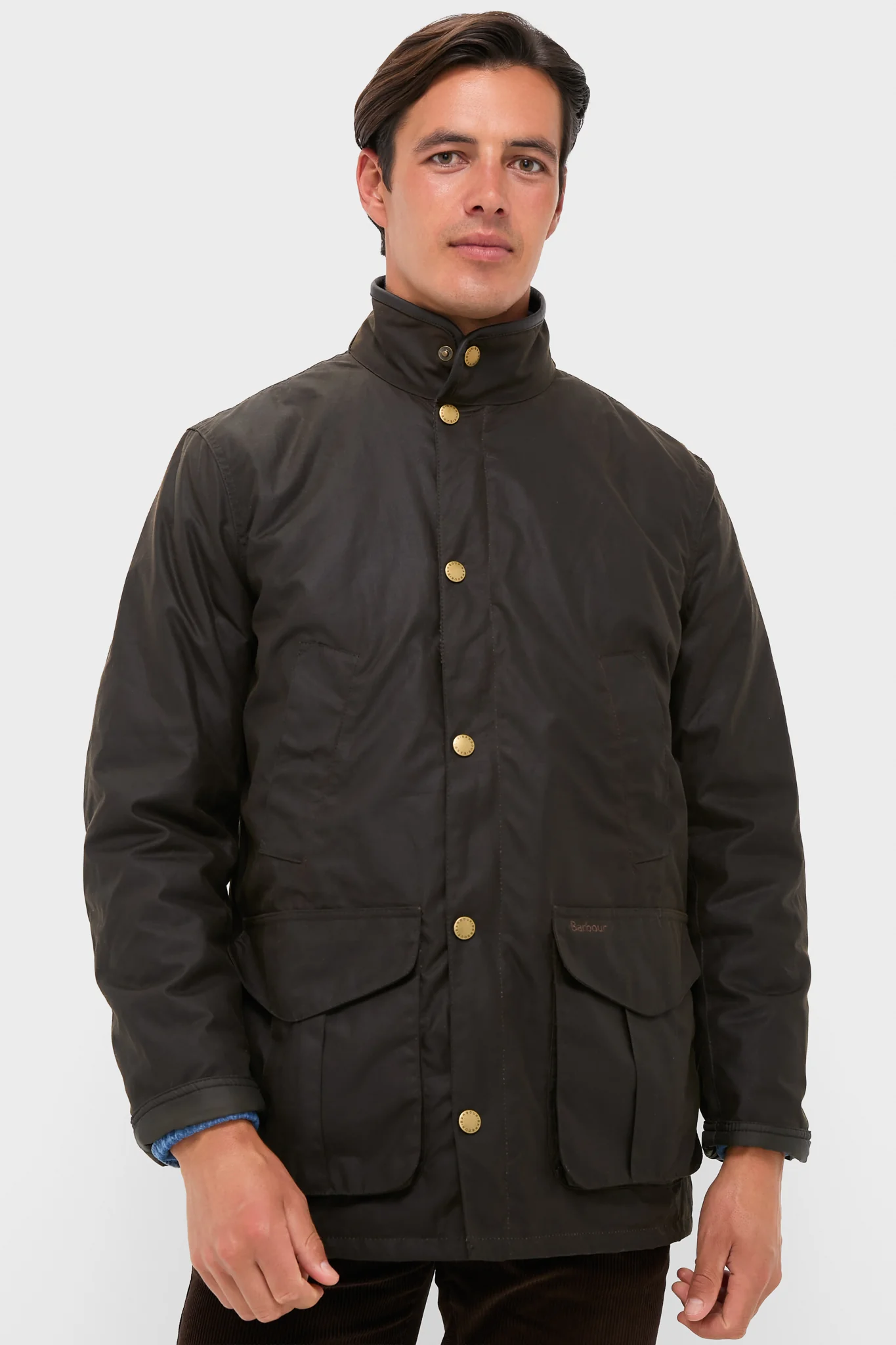 Olive Hereford Wax Jacket
