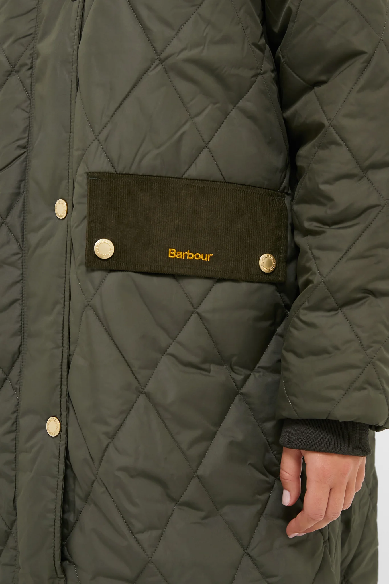 Olive Meredith Quilted Jacket - Image 5