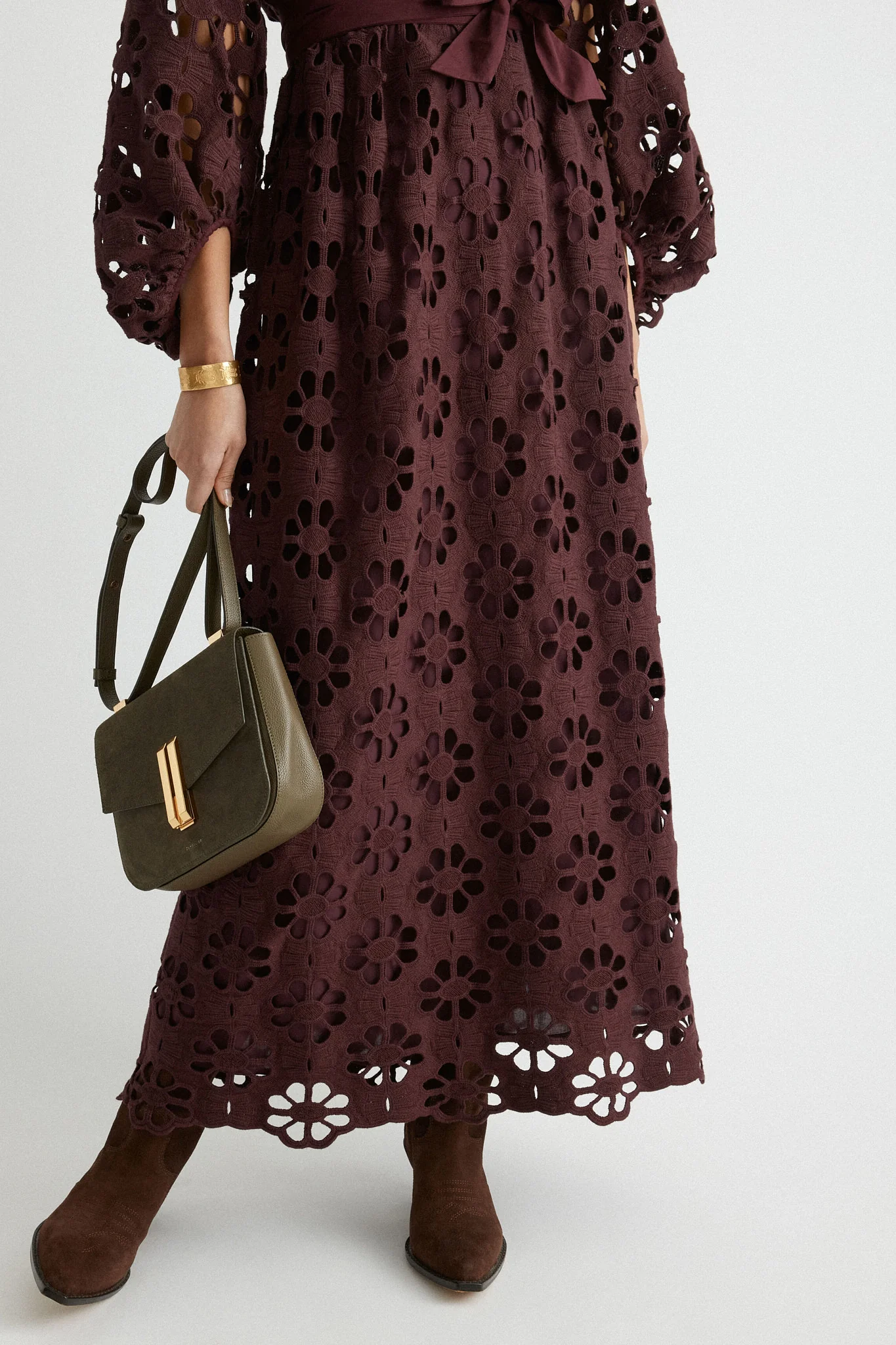 Olive Suede Vancouver Bag - Image 2