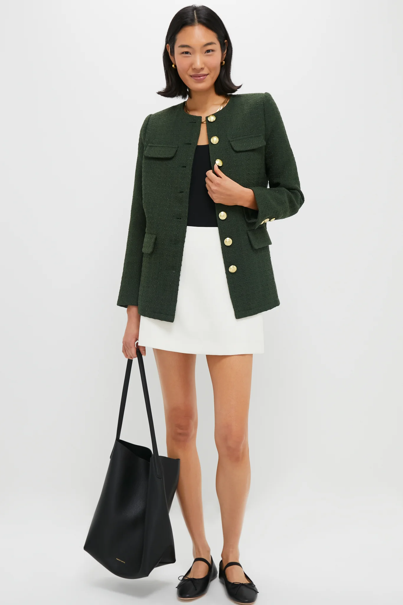 Olive Tweed Jennings Jacket - Image 2