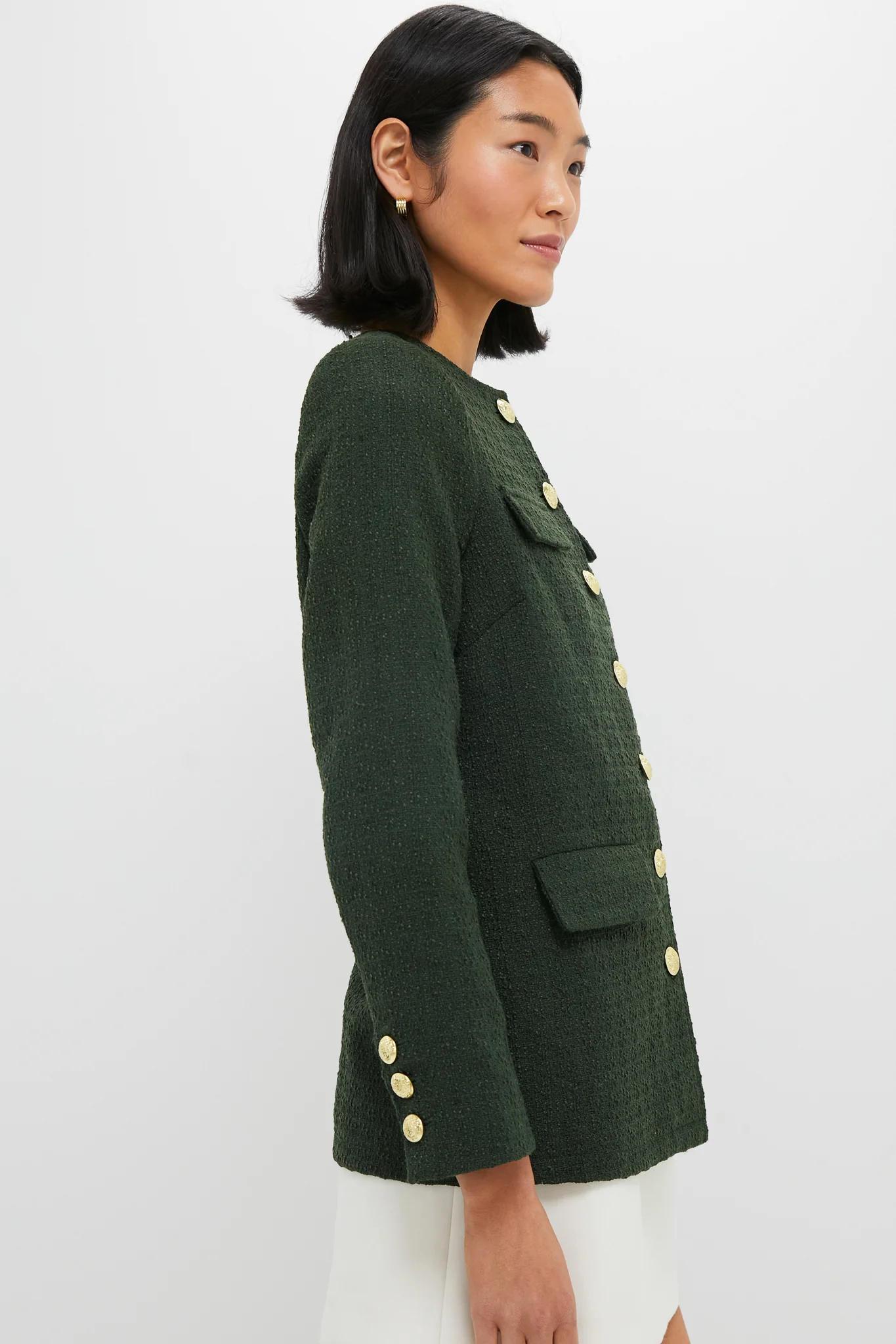 Olive Tweed Jennings Jacket - Image 3