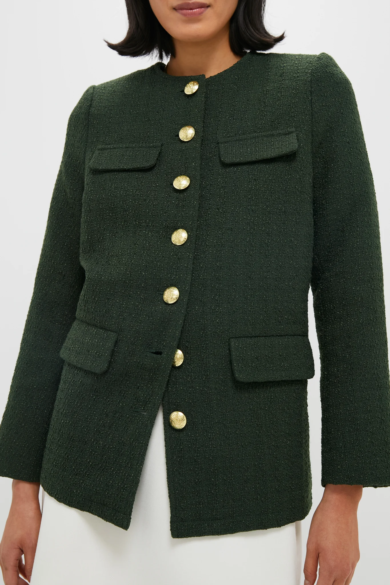 Olive Tweed Jennings Jacket - Image 5