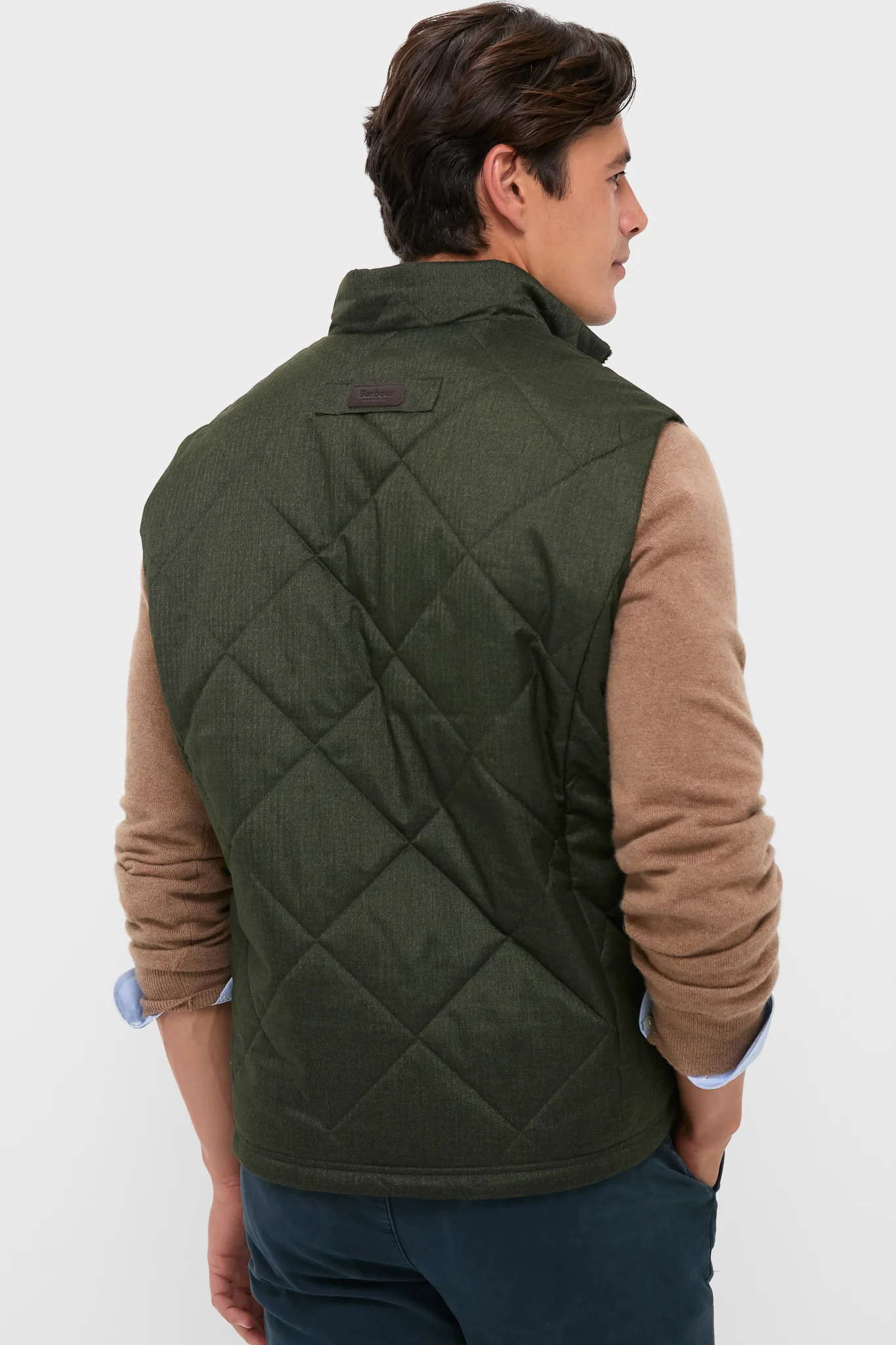 Olive Winter Finn Gilet - Image 4