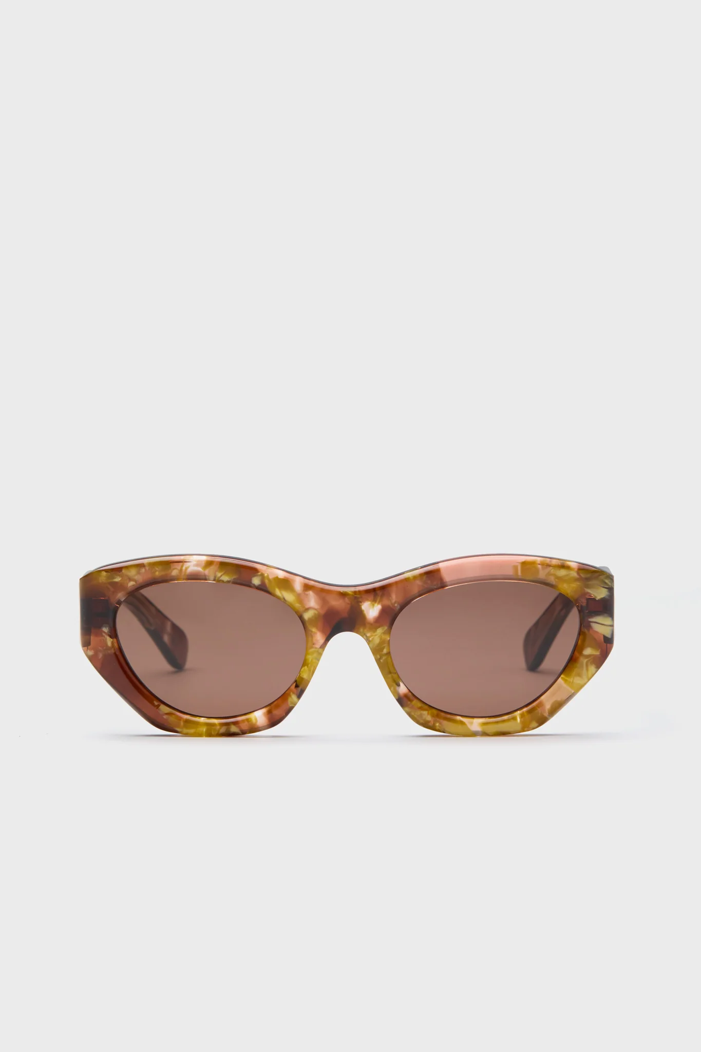Opal Gold Gayia Reace Sunglasses