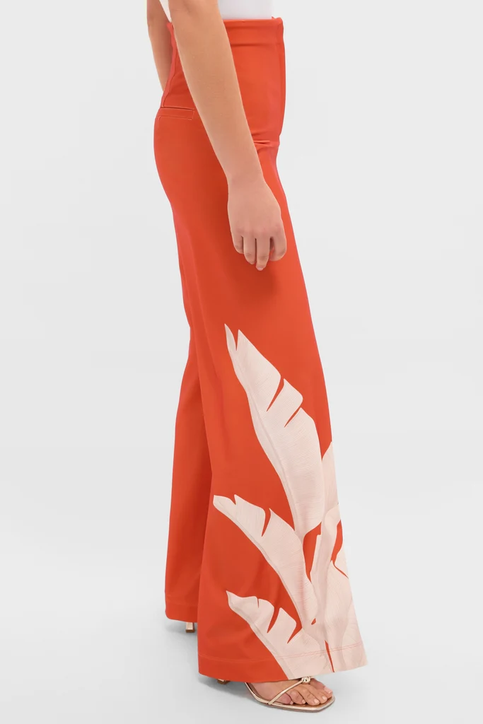 Orange Dandelion Pants - Image 3