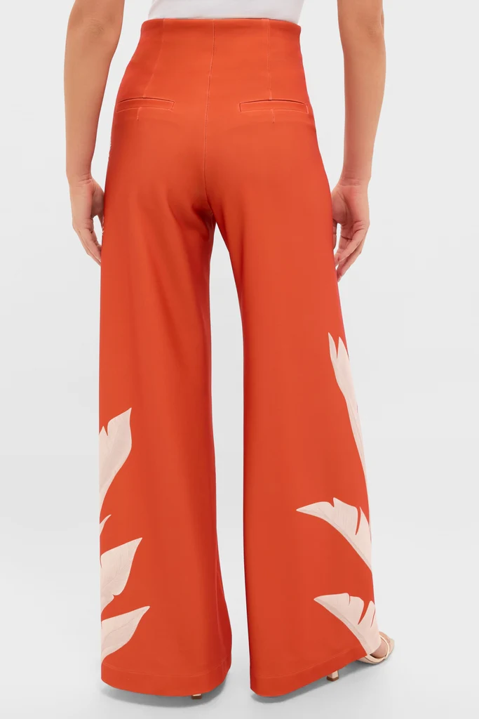 Orange Dandelion Pants - Image 4