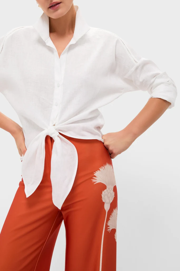 Orange Dandelion Pants - Image 5