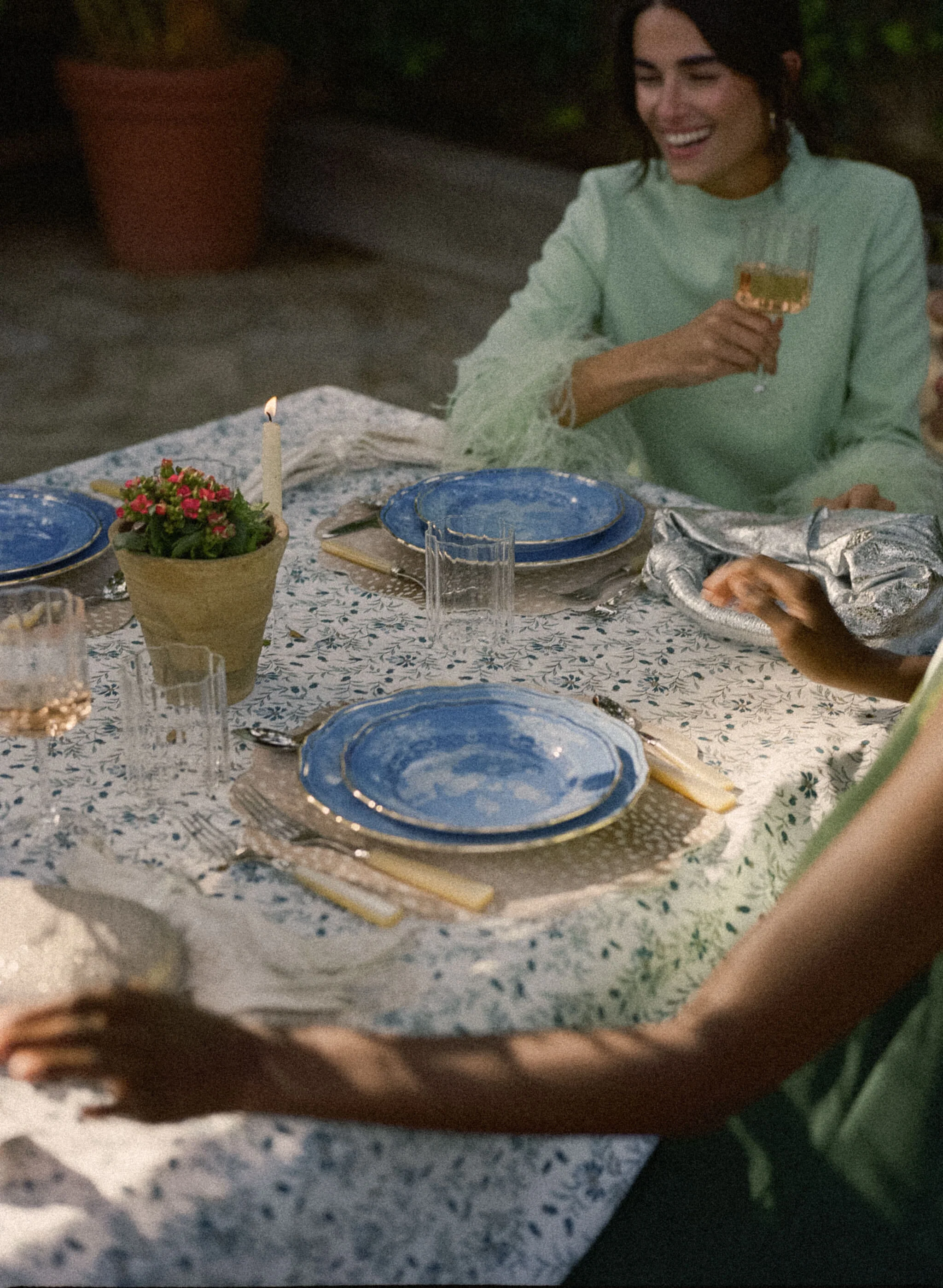 Oriente Italiano Pervinca Dinner Plate - Image 3