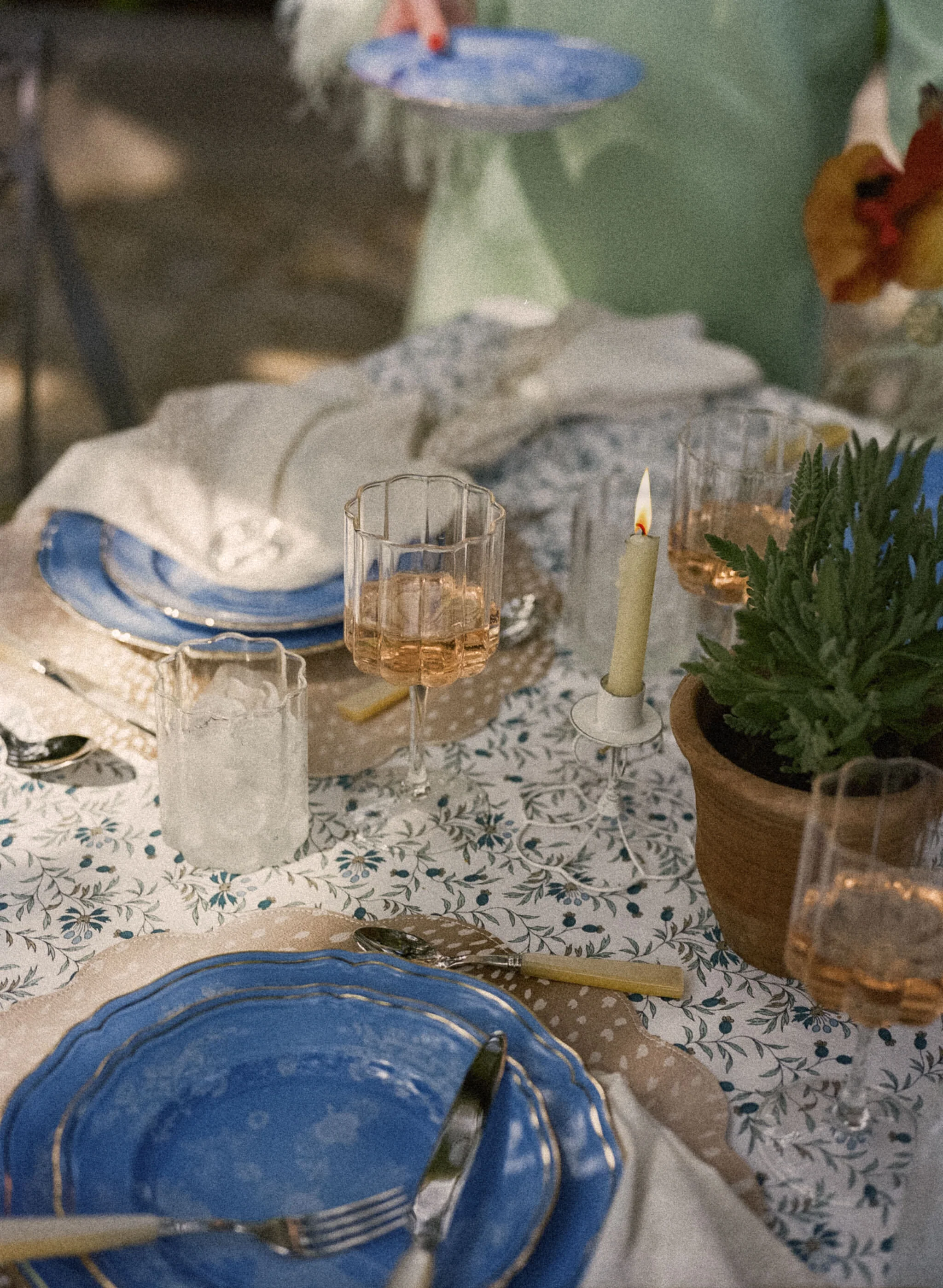 Oriente Italiano Pervinca Dinner Plate - Image 4
