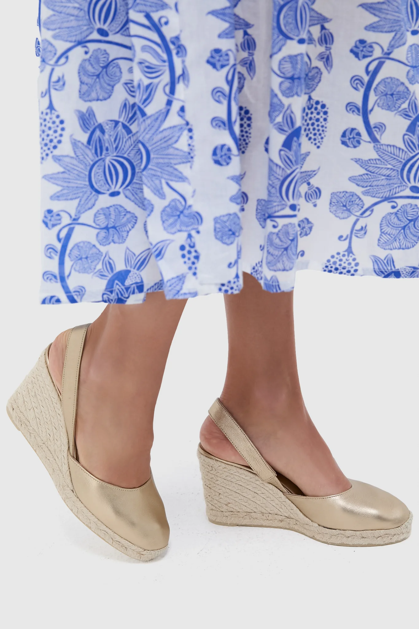 Oro Piel Carissa Wedge Espadrilles - Image 2
