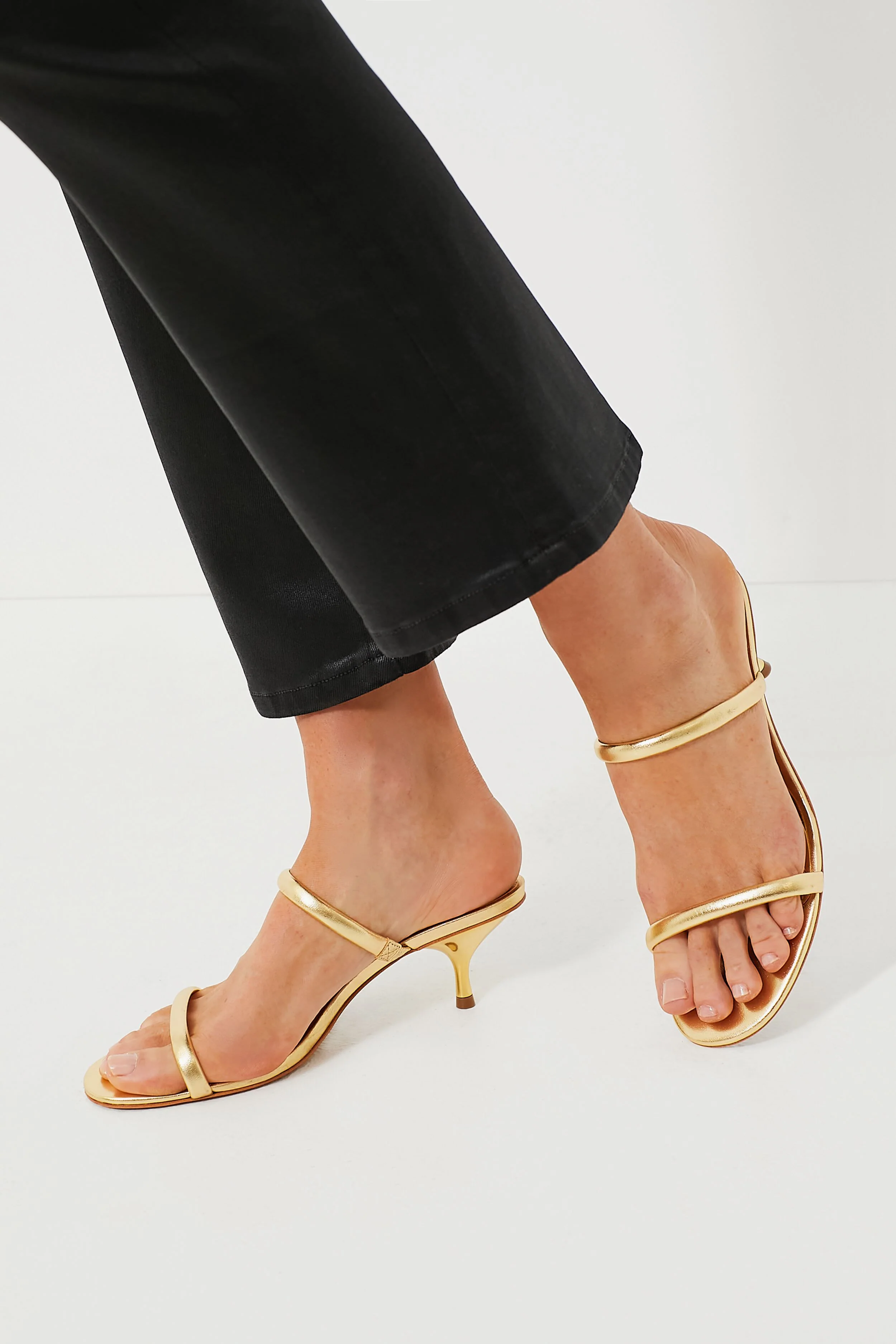 Ouro Claro Taliah Mid Heels - Image 3