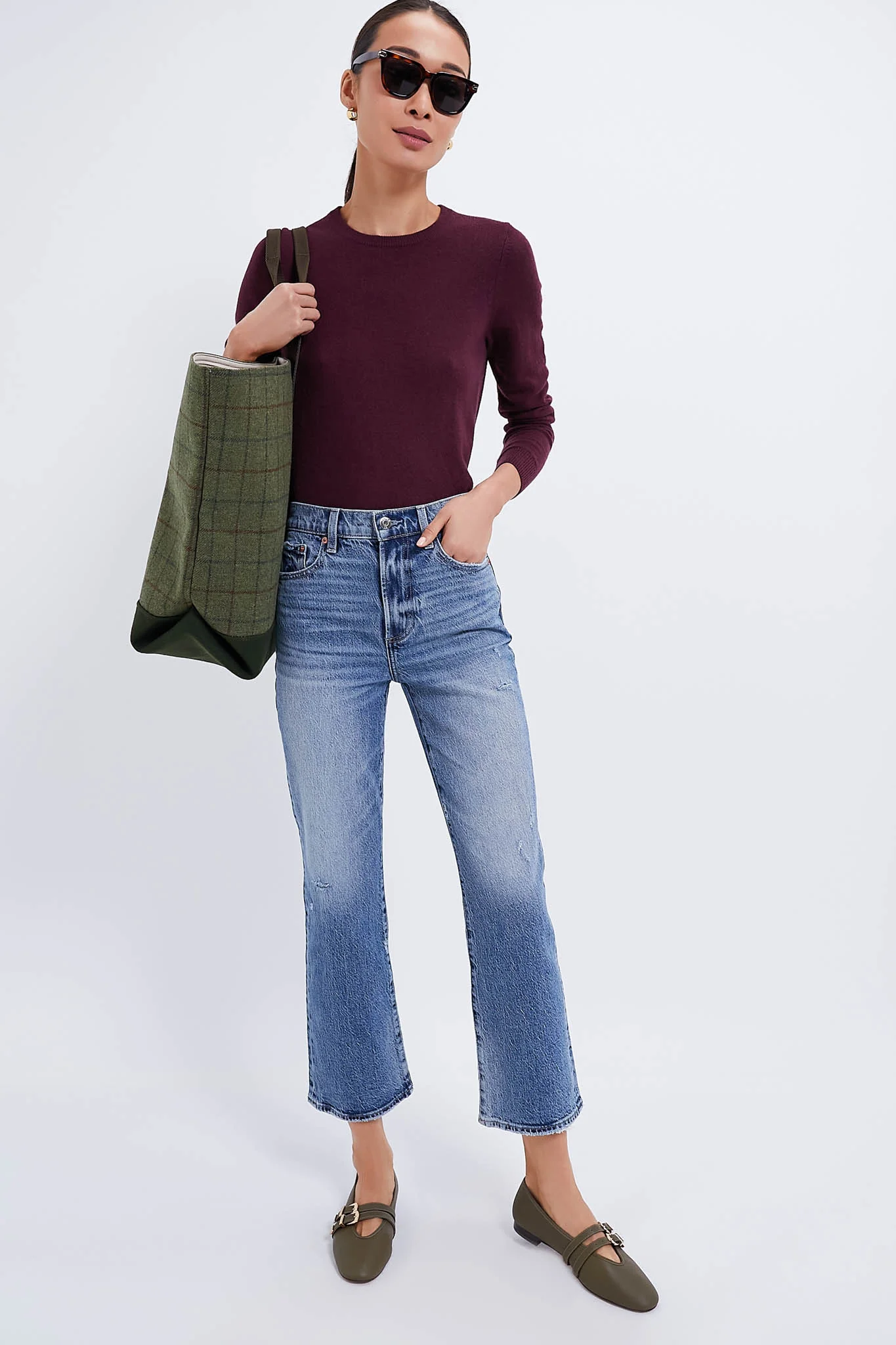 Winetasting Cashmere Crewneck Sweater - Image 2