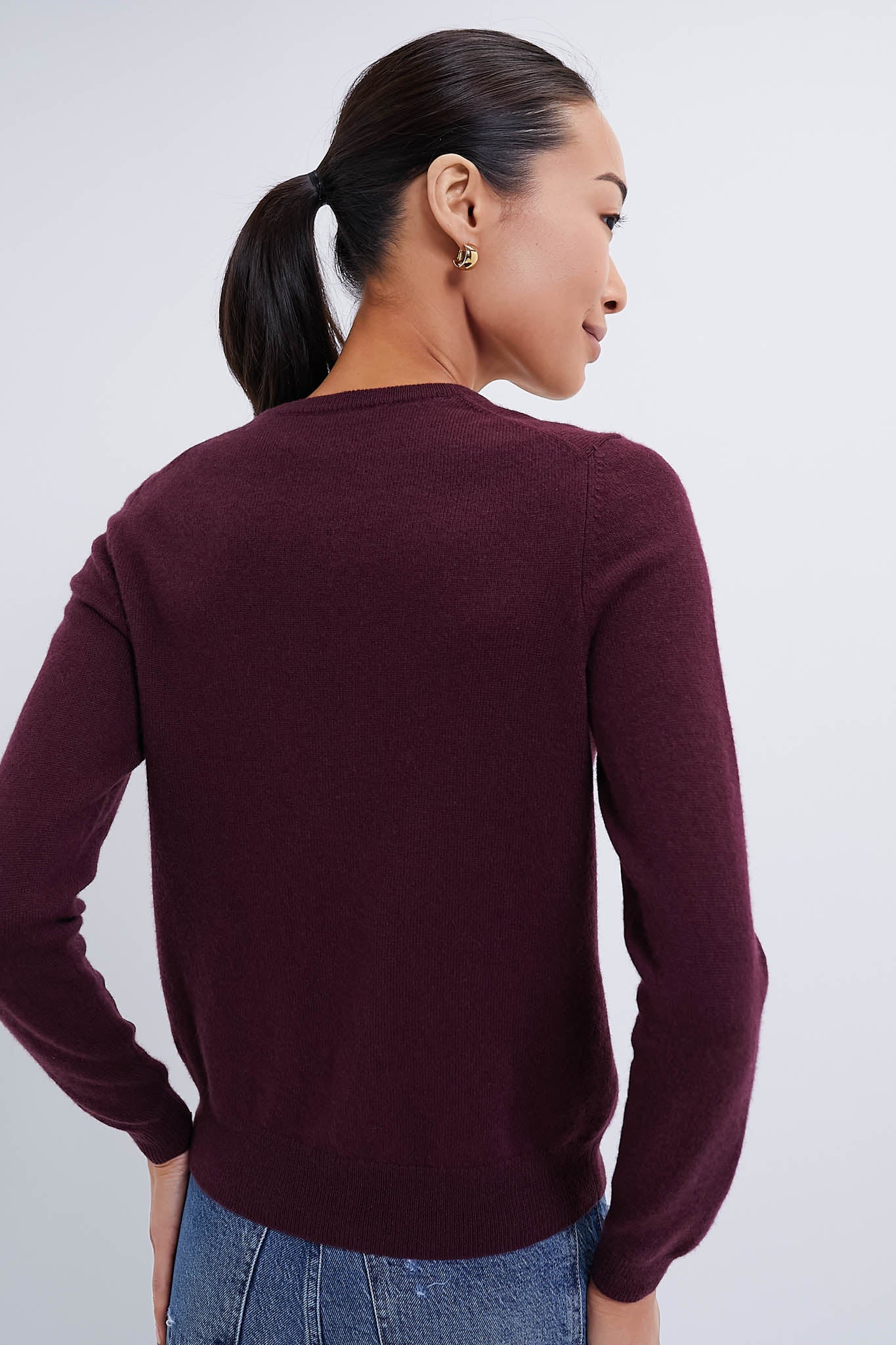 Winetasting Cashmere Crewneck Sweater - Image 4