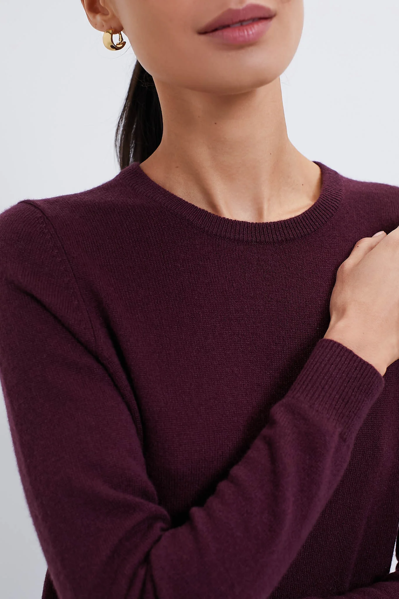 Winetasting Cashmere Crewneck Sweater - Image 5
