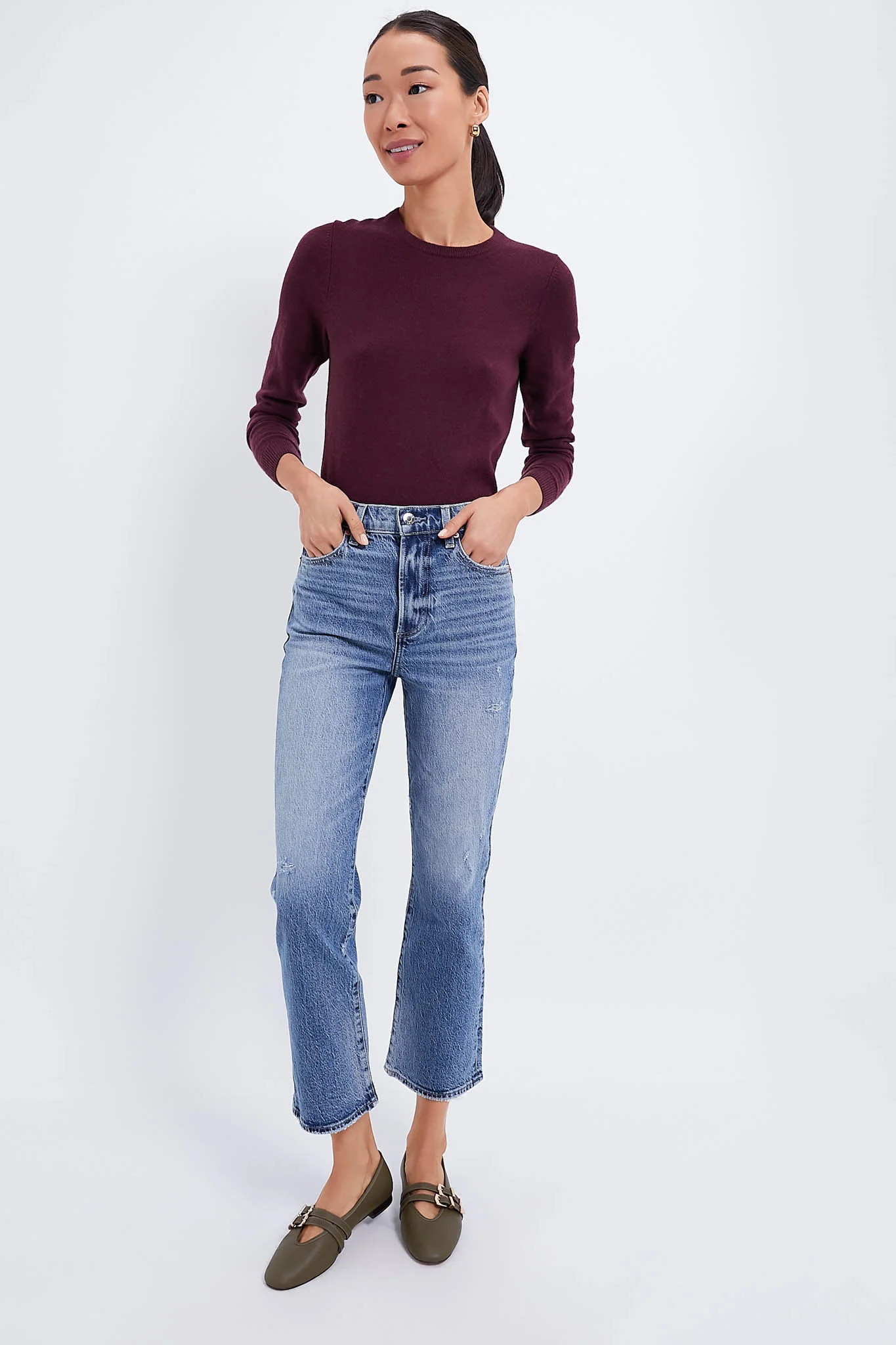 Winetasting Cashmere Crewneck Sweater - Image 6