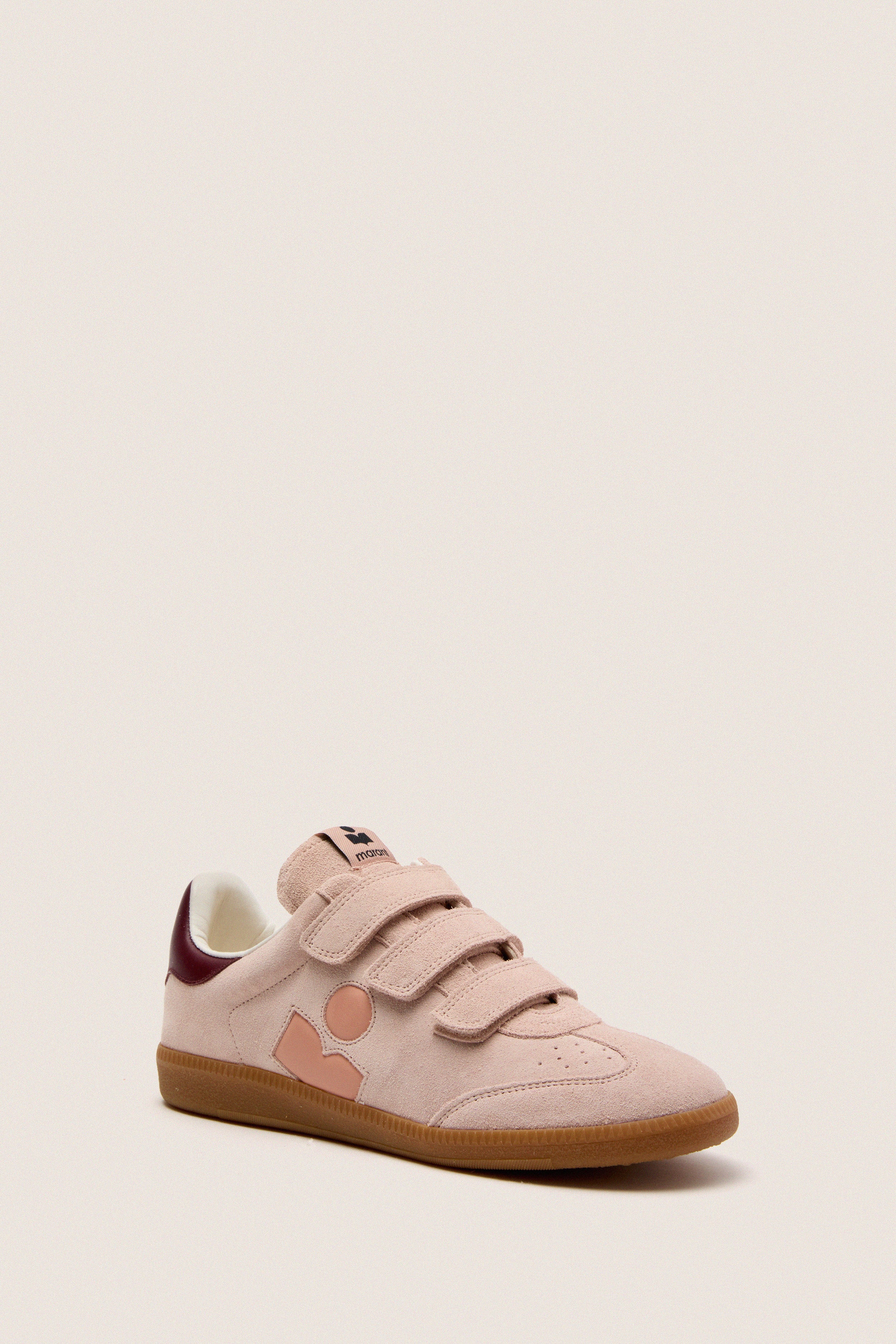 Pale Pink and Peach Beth Sneakers