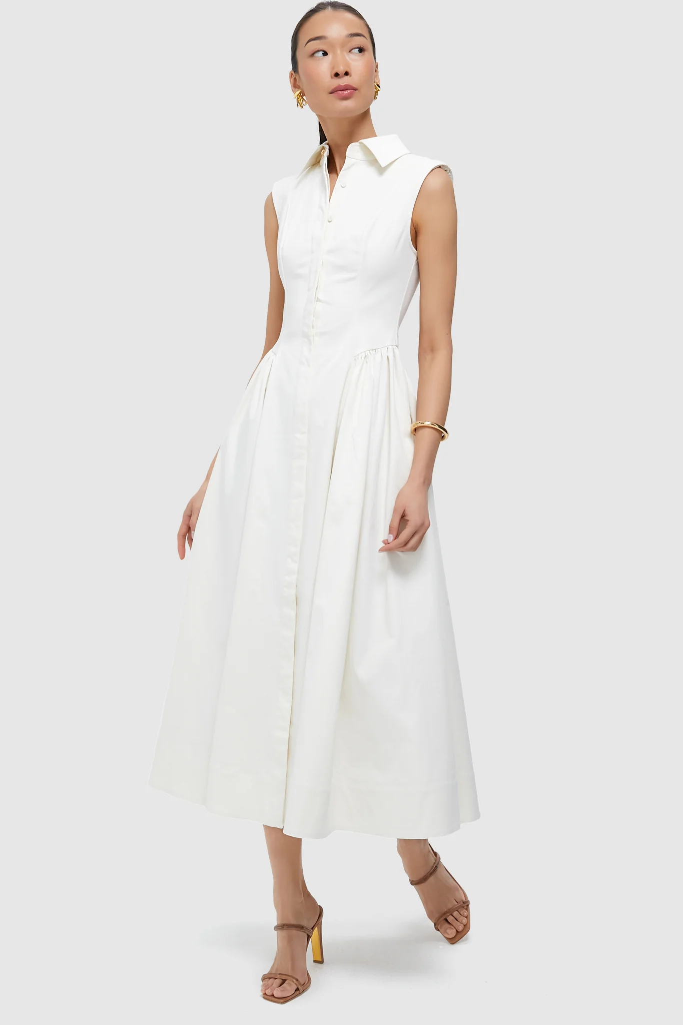 Parchment Chavela Dress