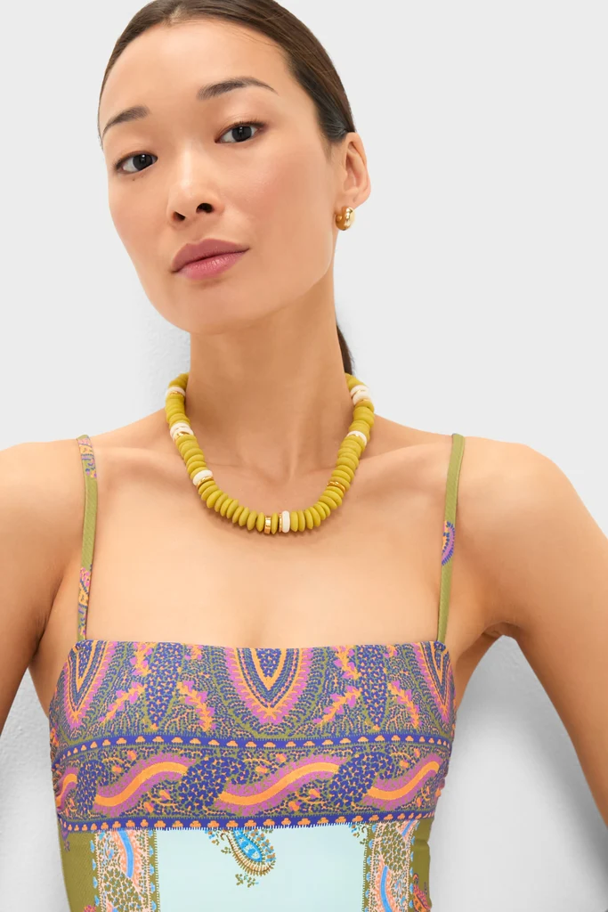 Pastel Patchwork Lucent One Piece - Image 5