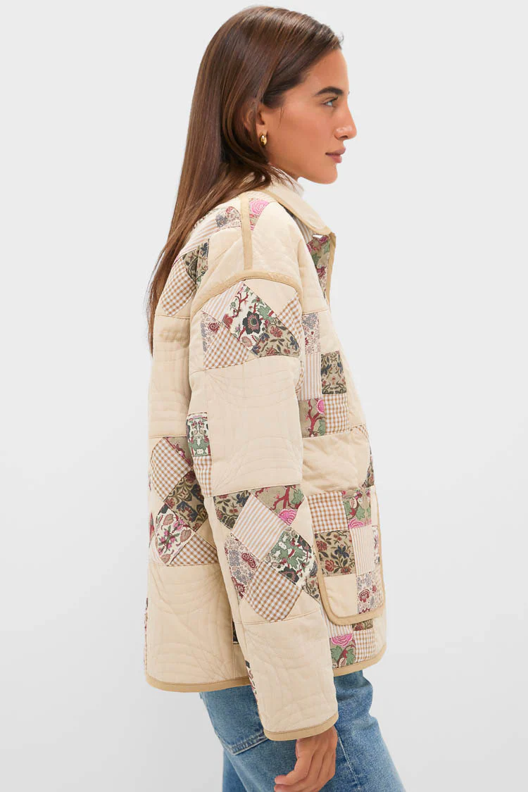 Patchwork Reversible Ava Jacket - Image 3