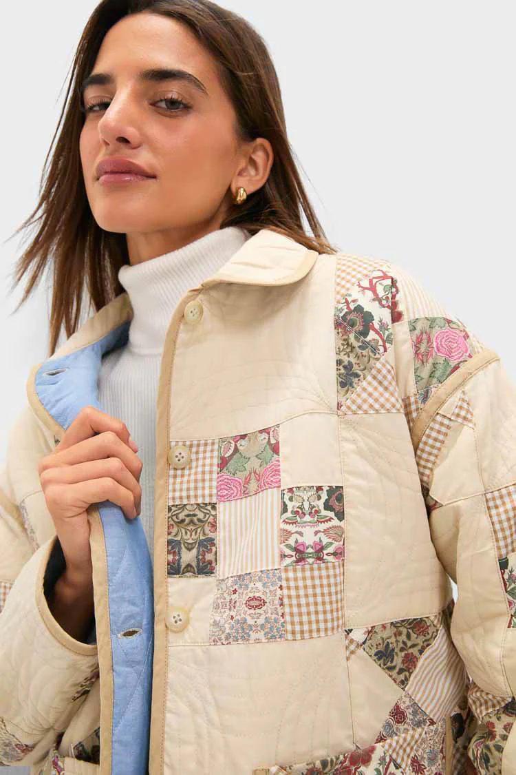 Patchwork Reversible Ava Jacket - Image 5
